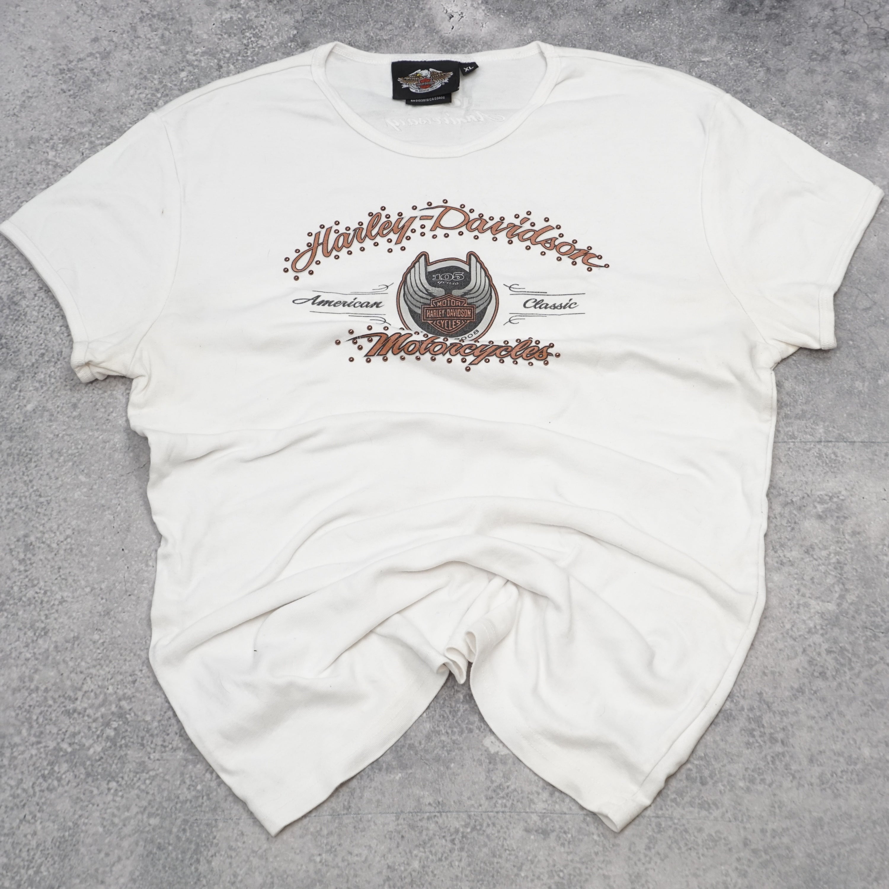 2000s Harley-Davidson 105th Anniversary Graphic T-Shirt