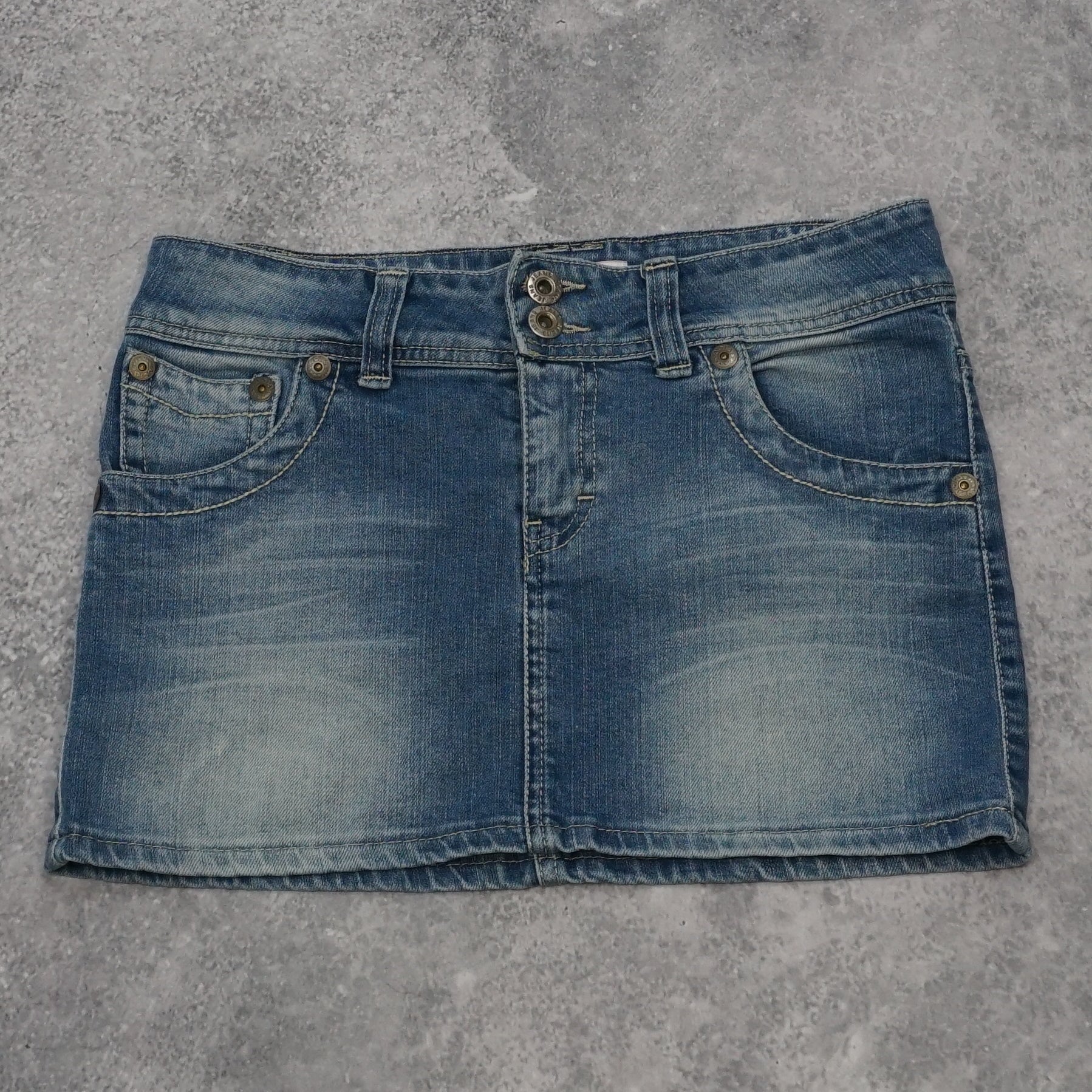 2000s AJ Denim Mini Skirt