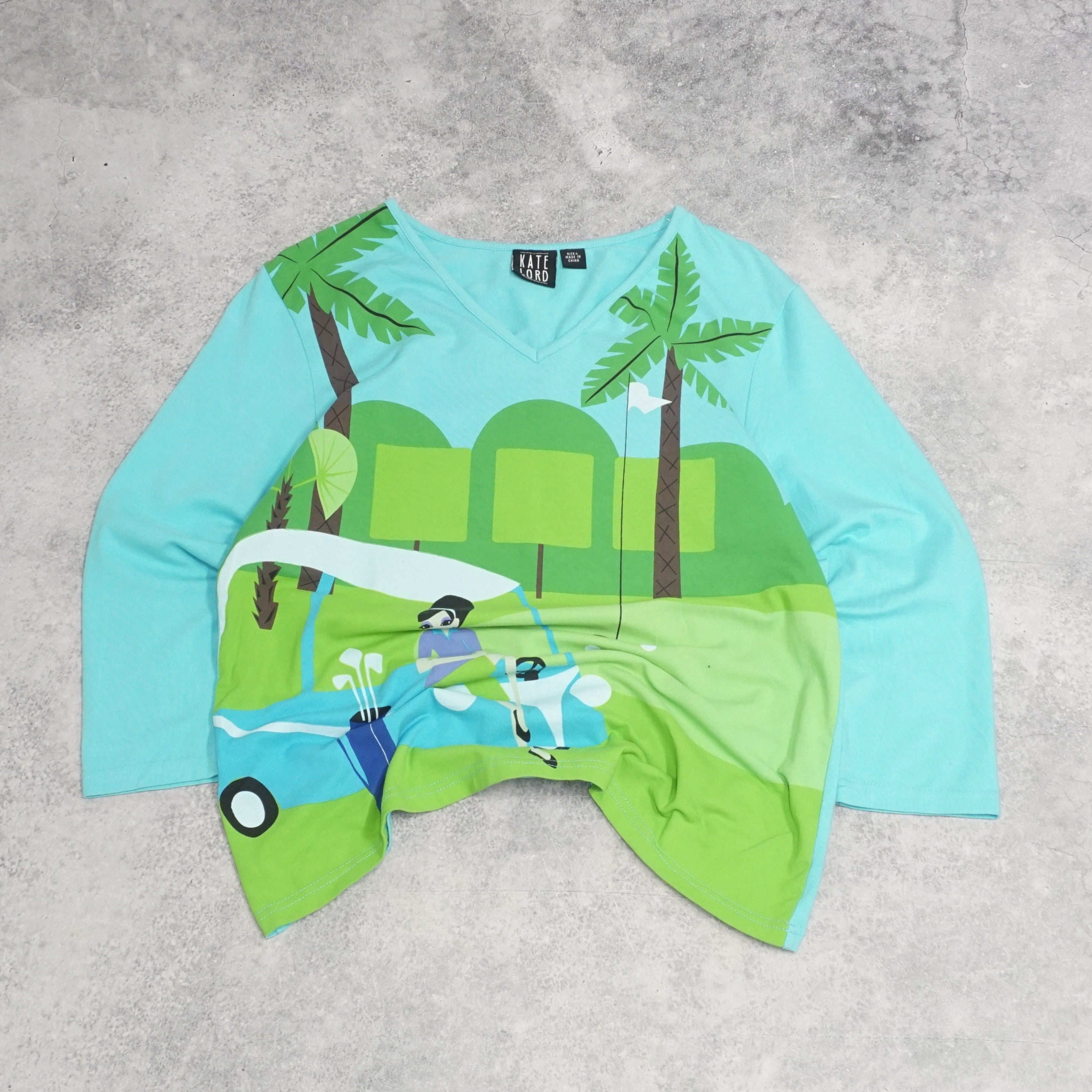 Kate Lord Golf Graphic Long Sleeve Top