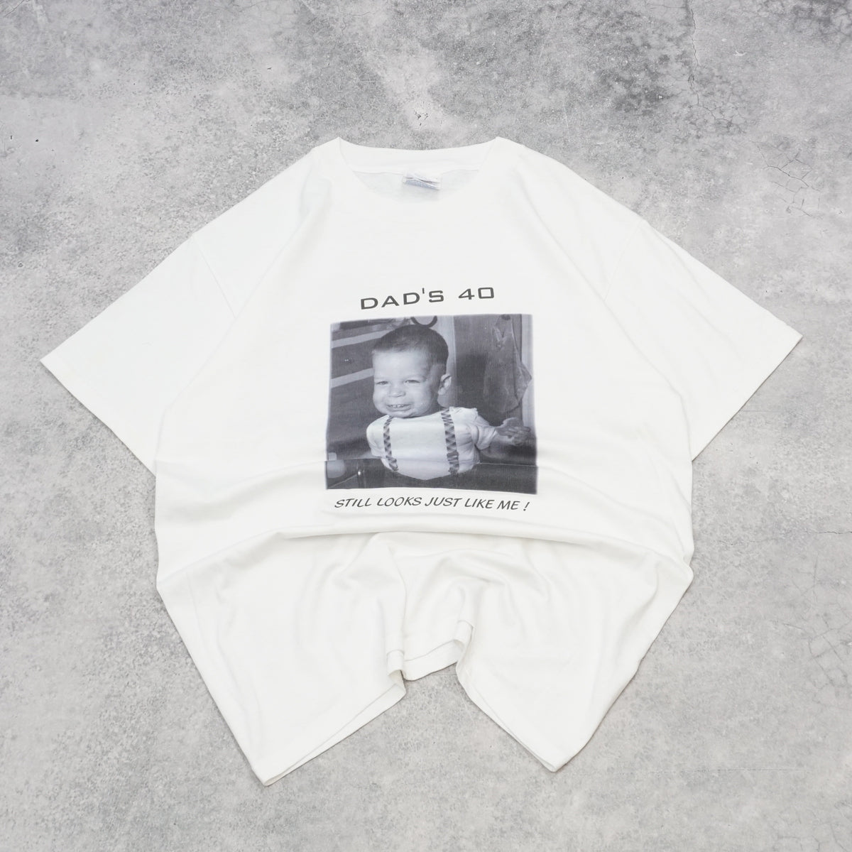90s Hanes Dad's 40 Graphic T-Shirt
