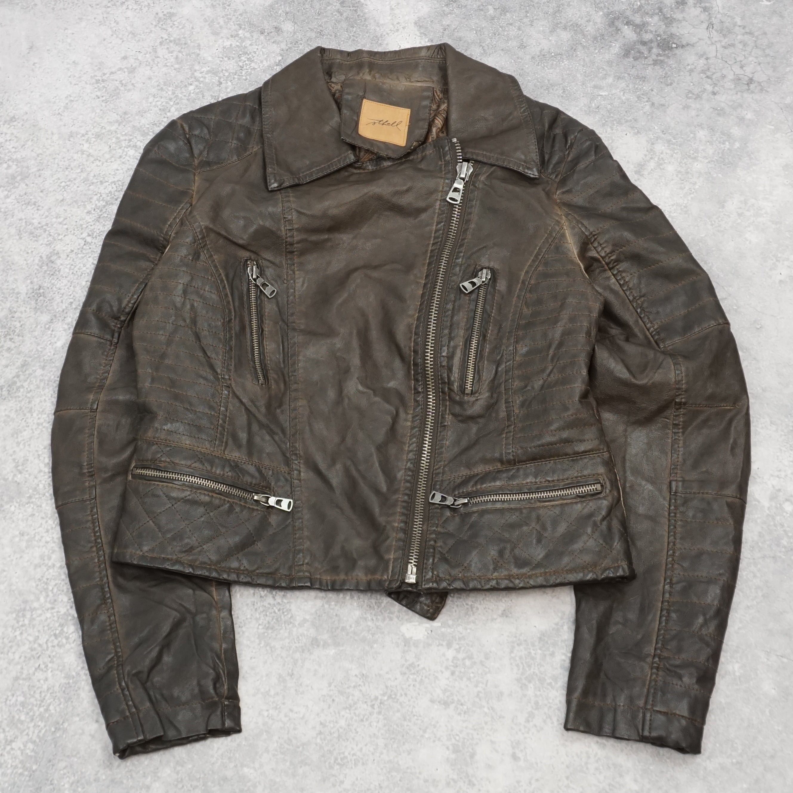 2000s Sthel Leather Jacket