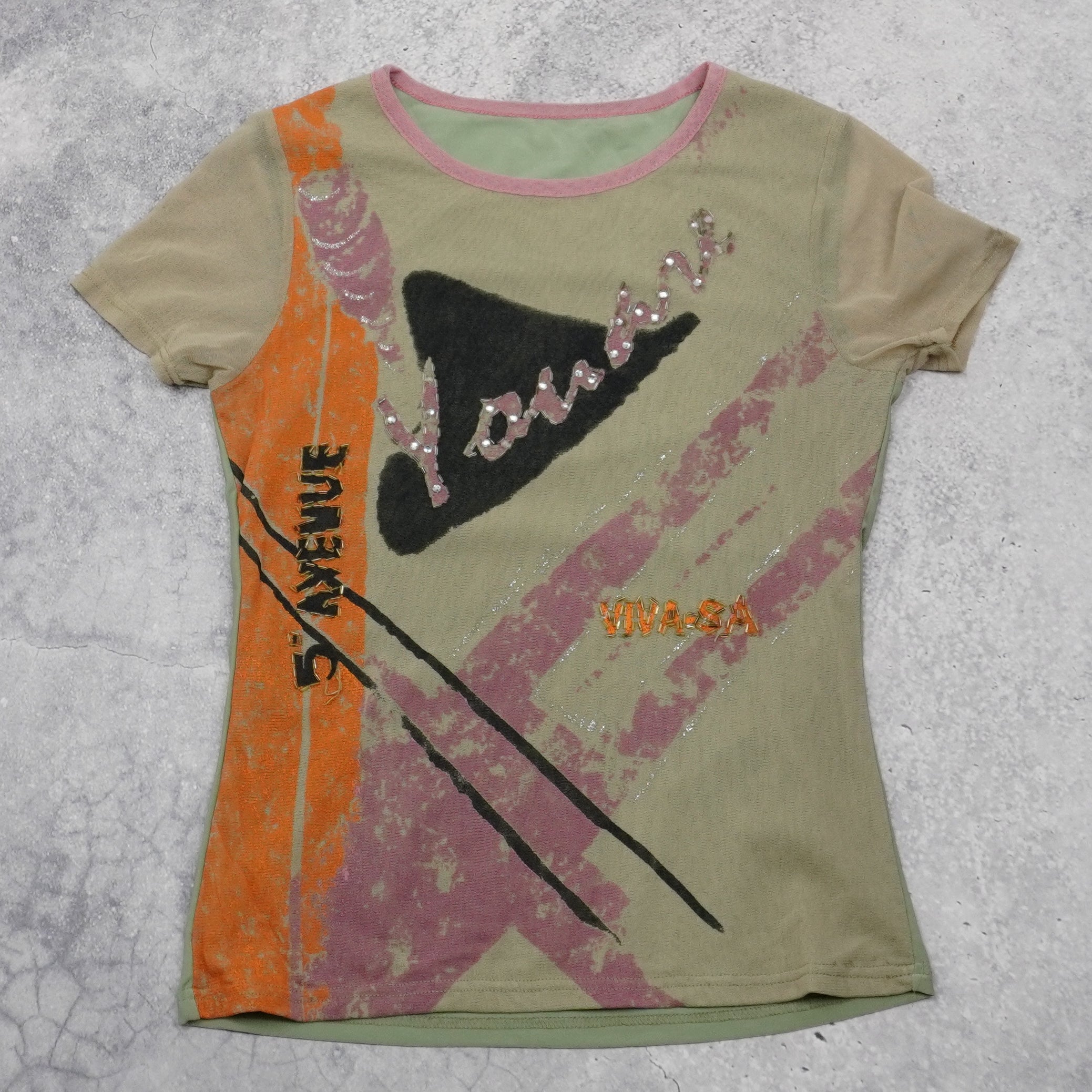 2000s Mesh T-Shirt