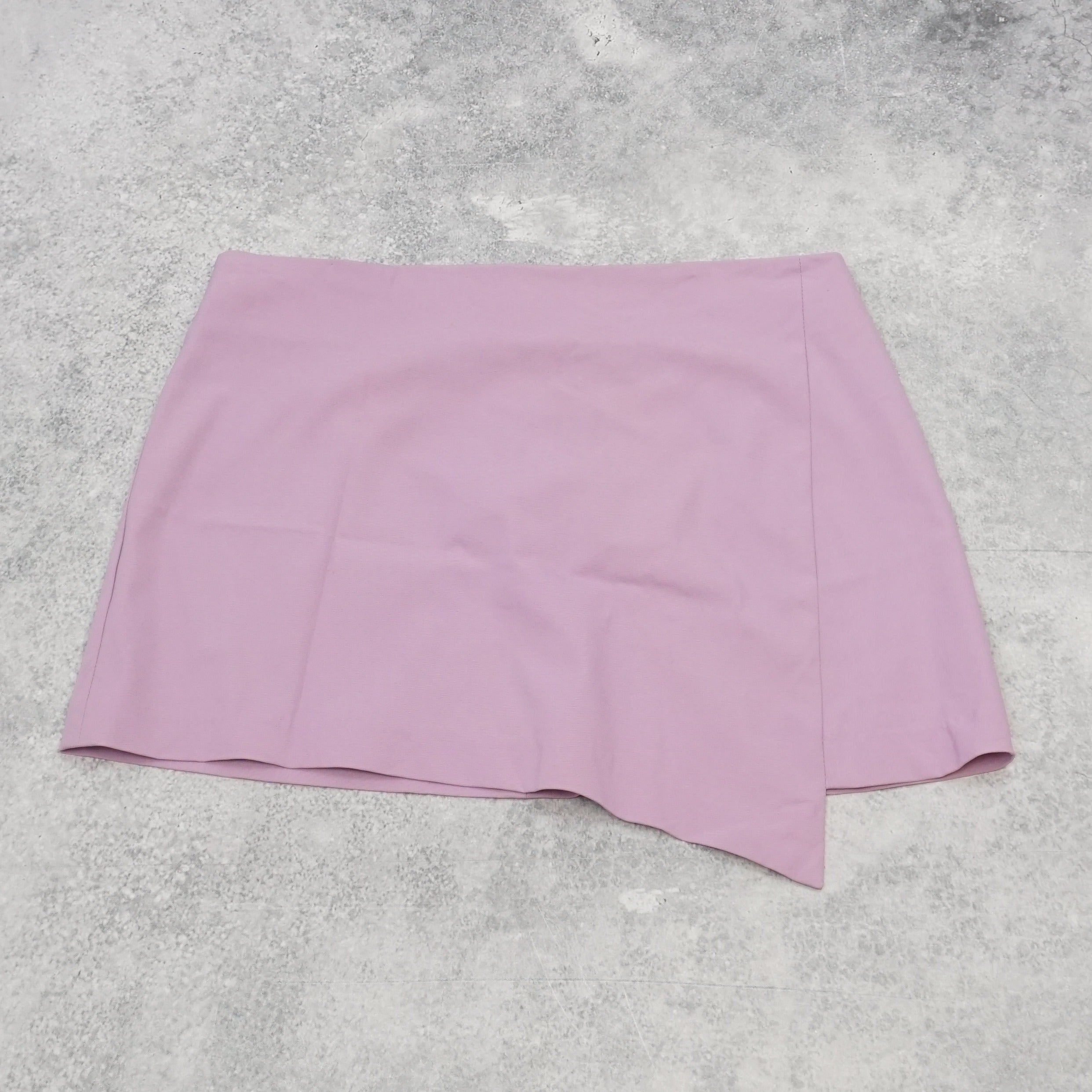 Castellani Asymmetric Wrap Mini Skirt