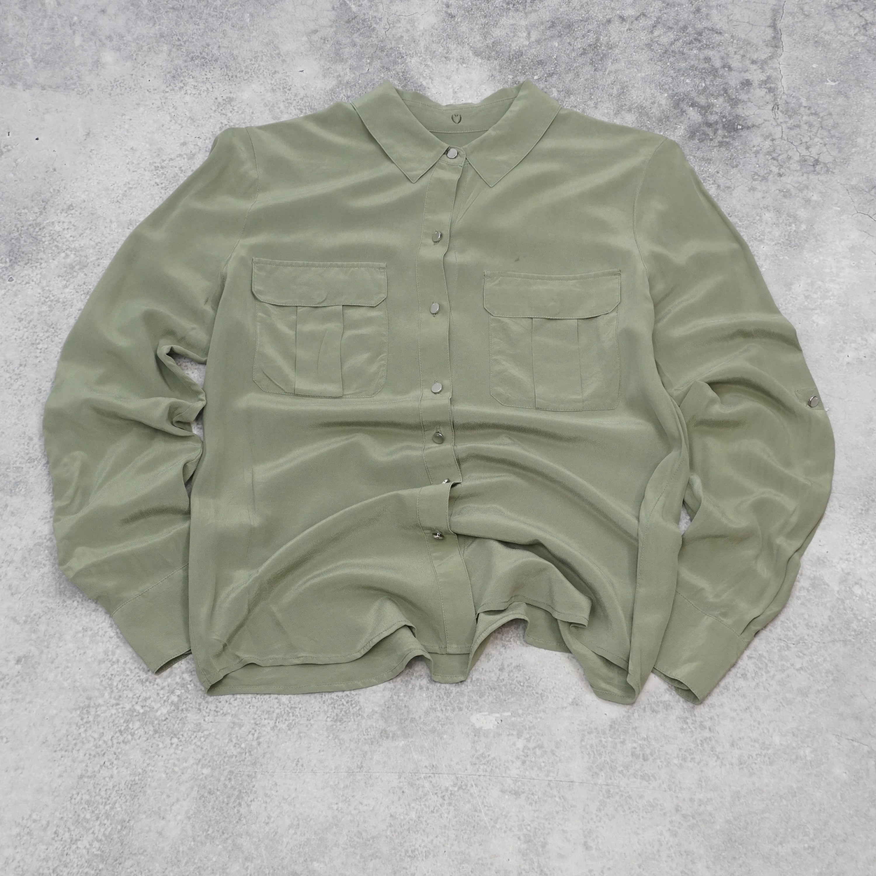 Marcs Pure Silk Button Up