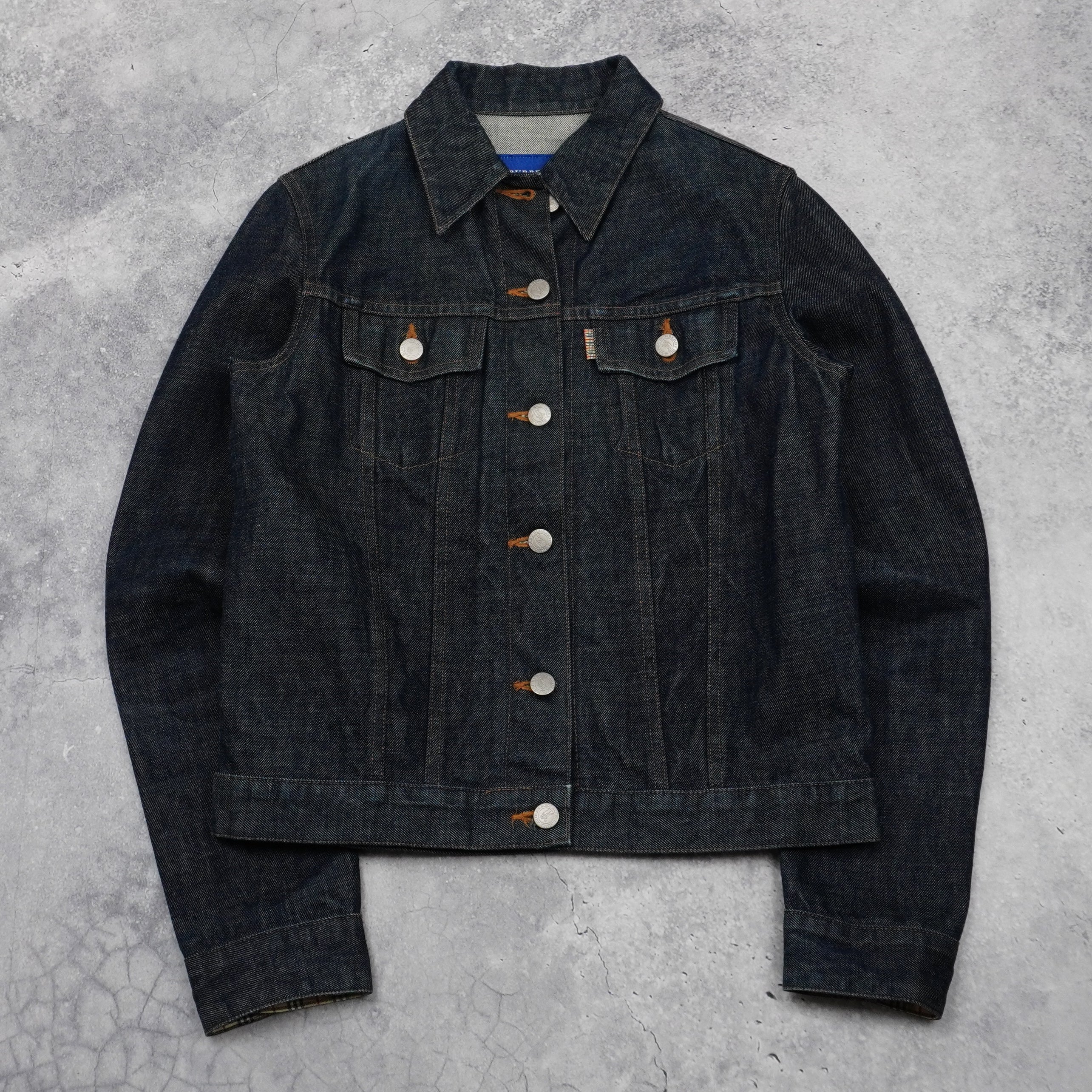 2000s Burberry Blue Label Denim Jacket