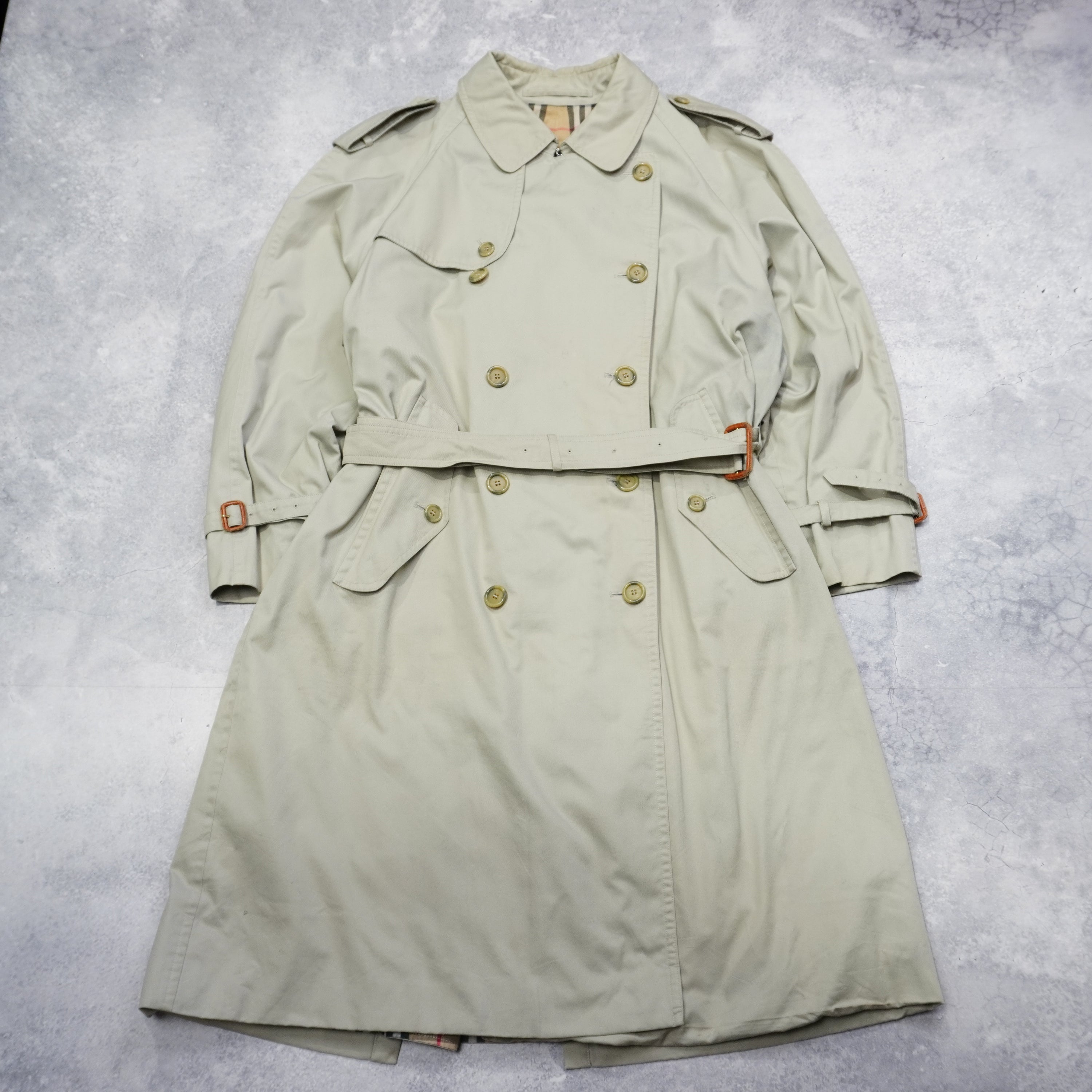 90s Burberry's Double Breasted Trench Coat