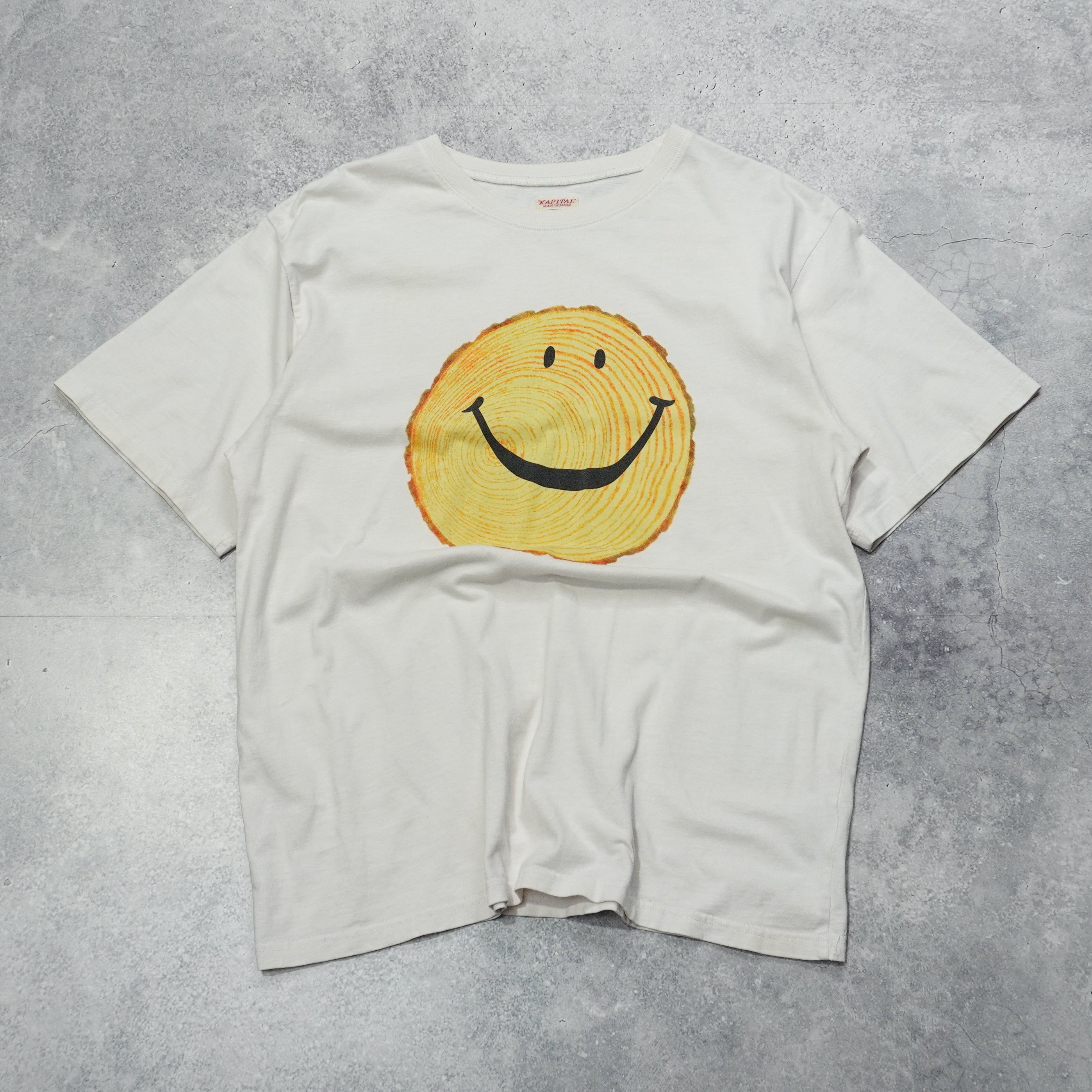 Kapital Smiley Graphic T-Shirt