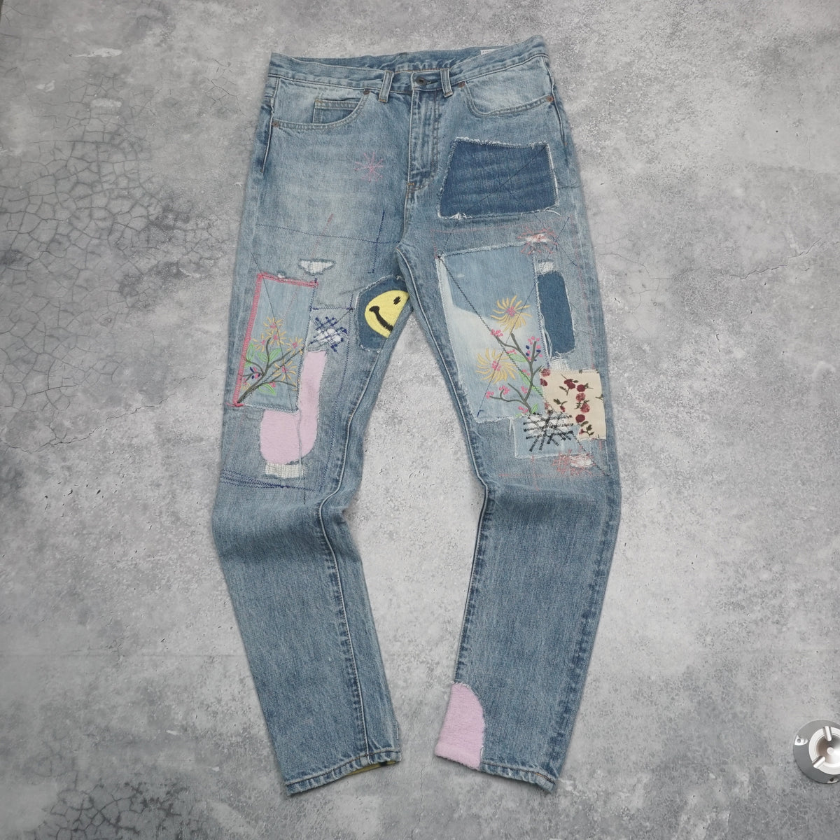 Kapital Kountry 'Okabilly' Patchwork Jeans