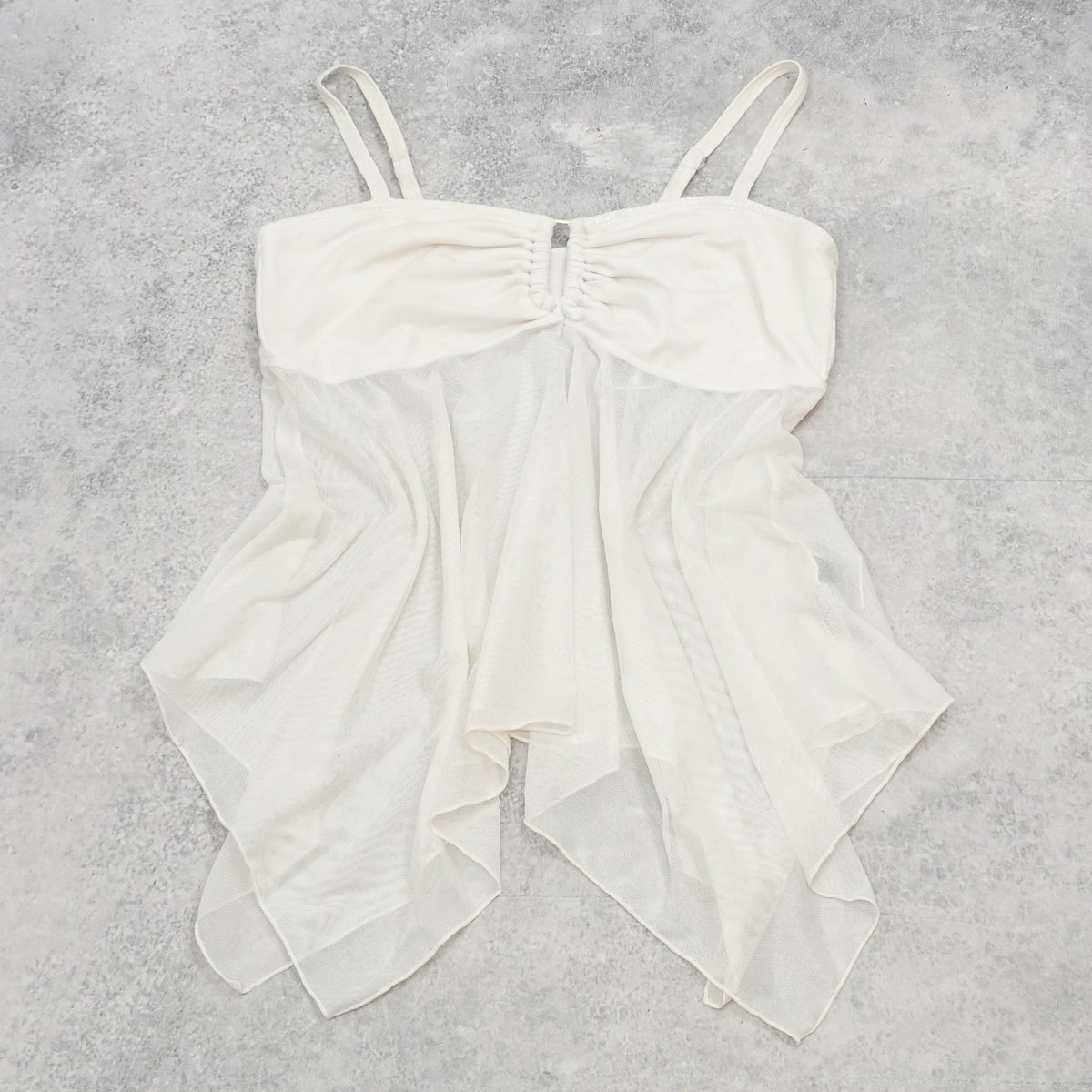 2000s Paco Rabanne Draped Cami Top