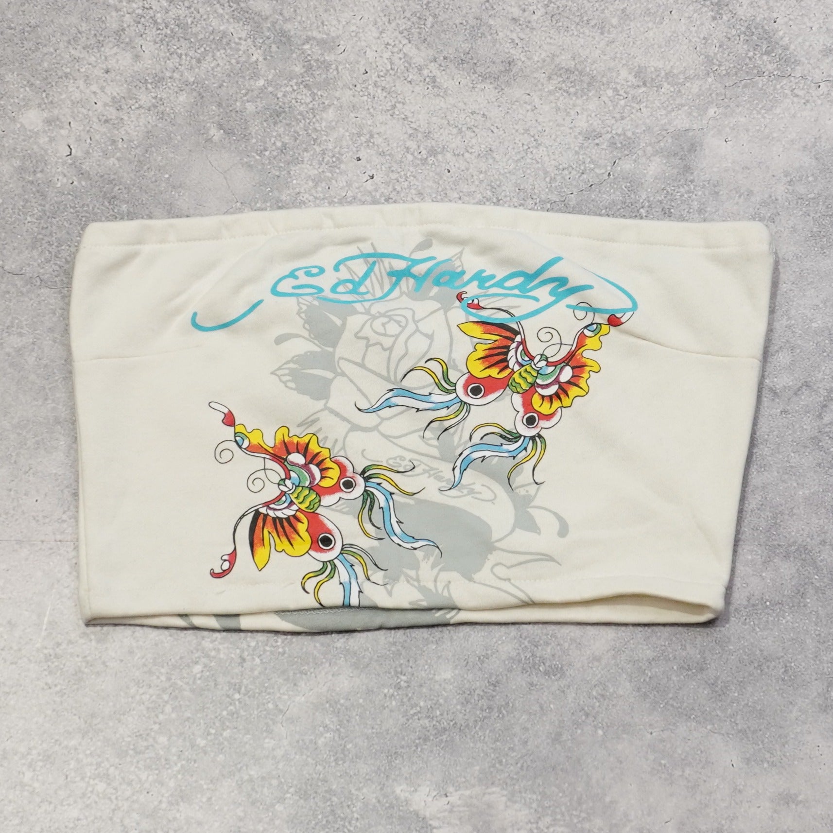 Ed Hardy Graphic Tube Top