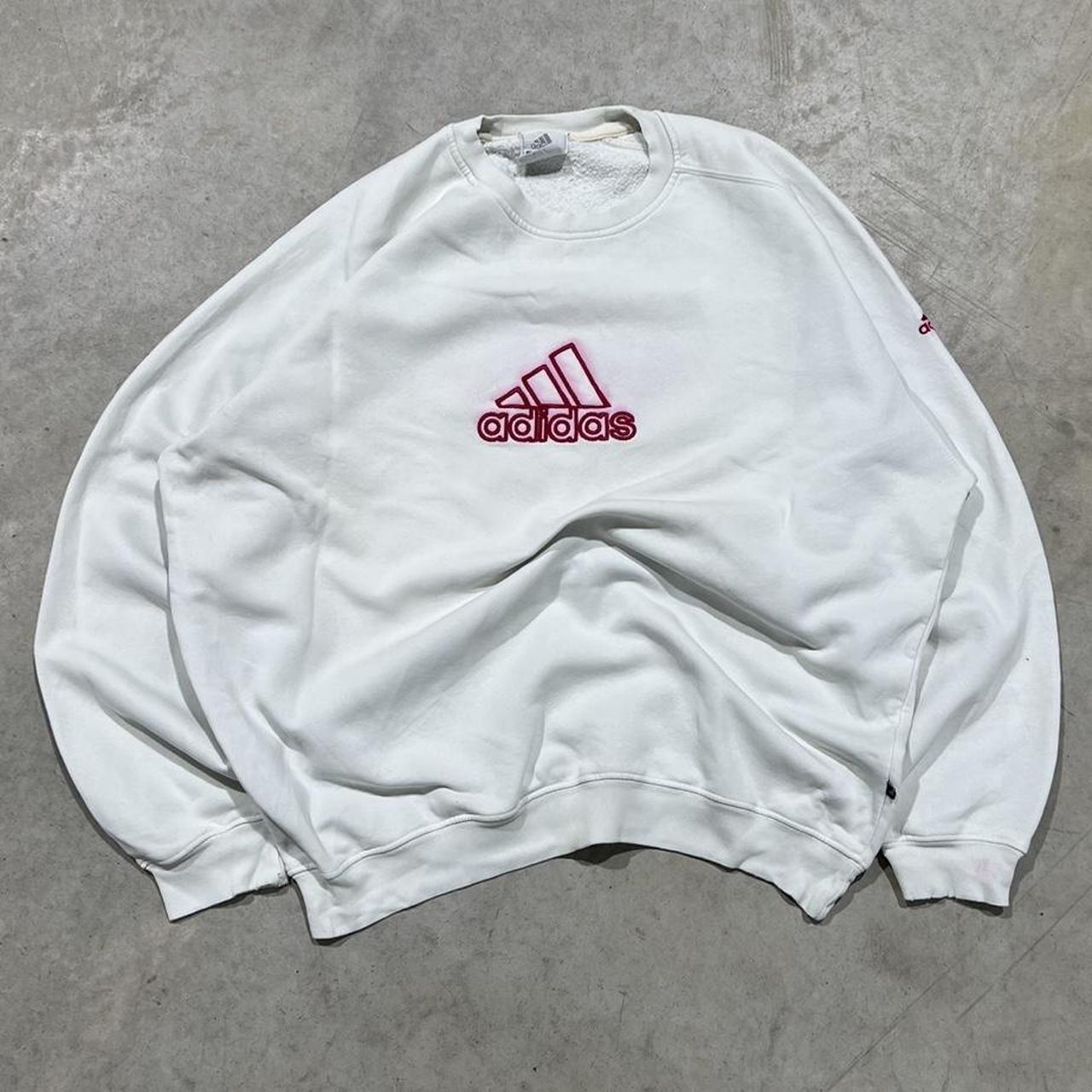 2000s Adidas Oversized Crewneck