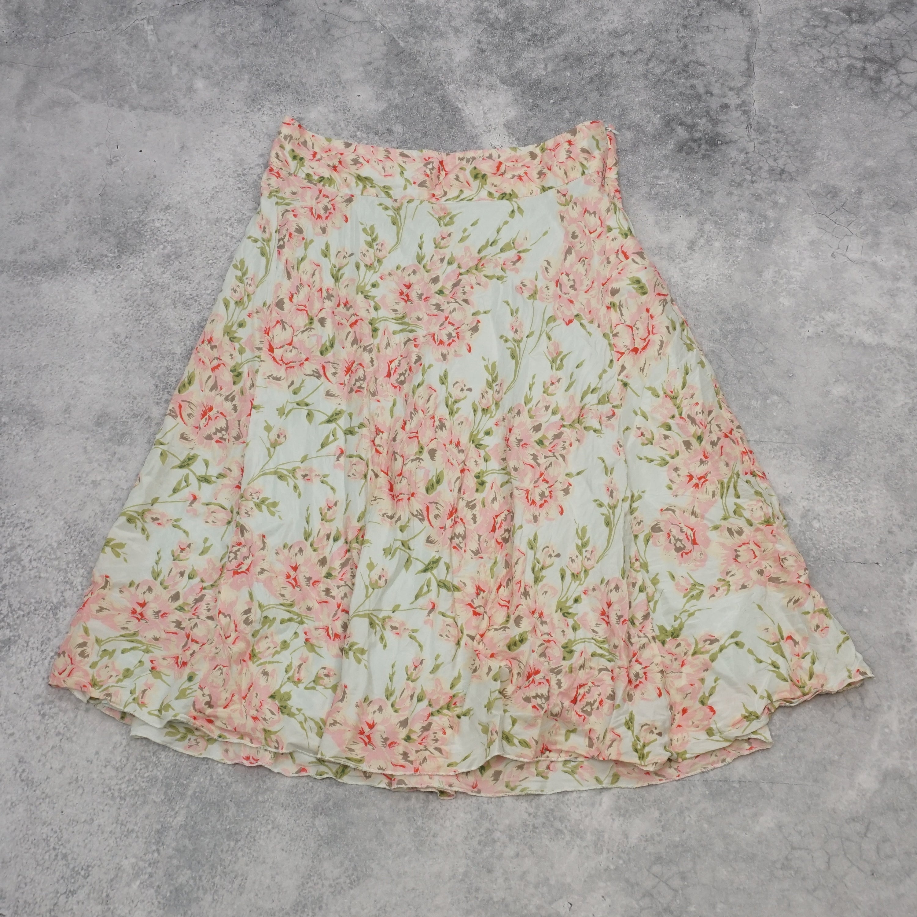 2000s Jump Floral Print Skirt