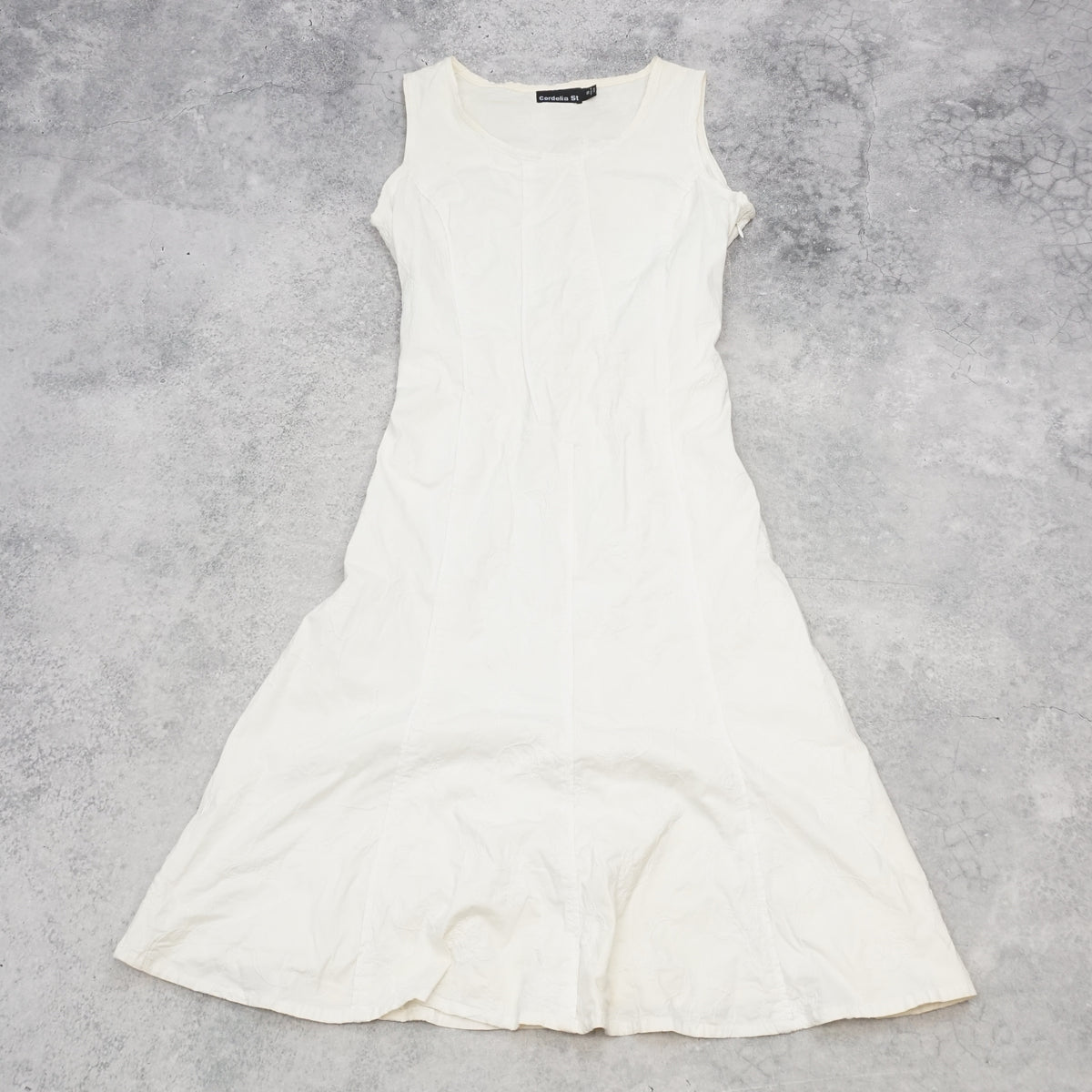 Cordelia St Embroidered Floral Sleeveless Dress