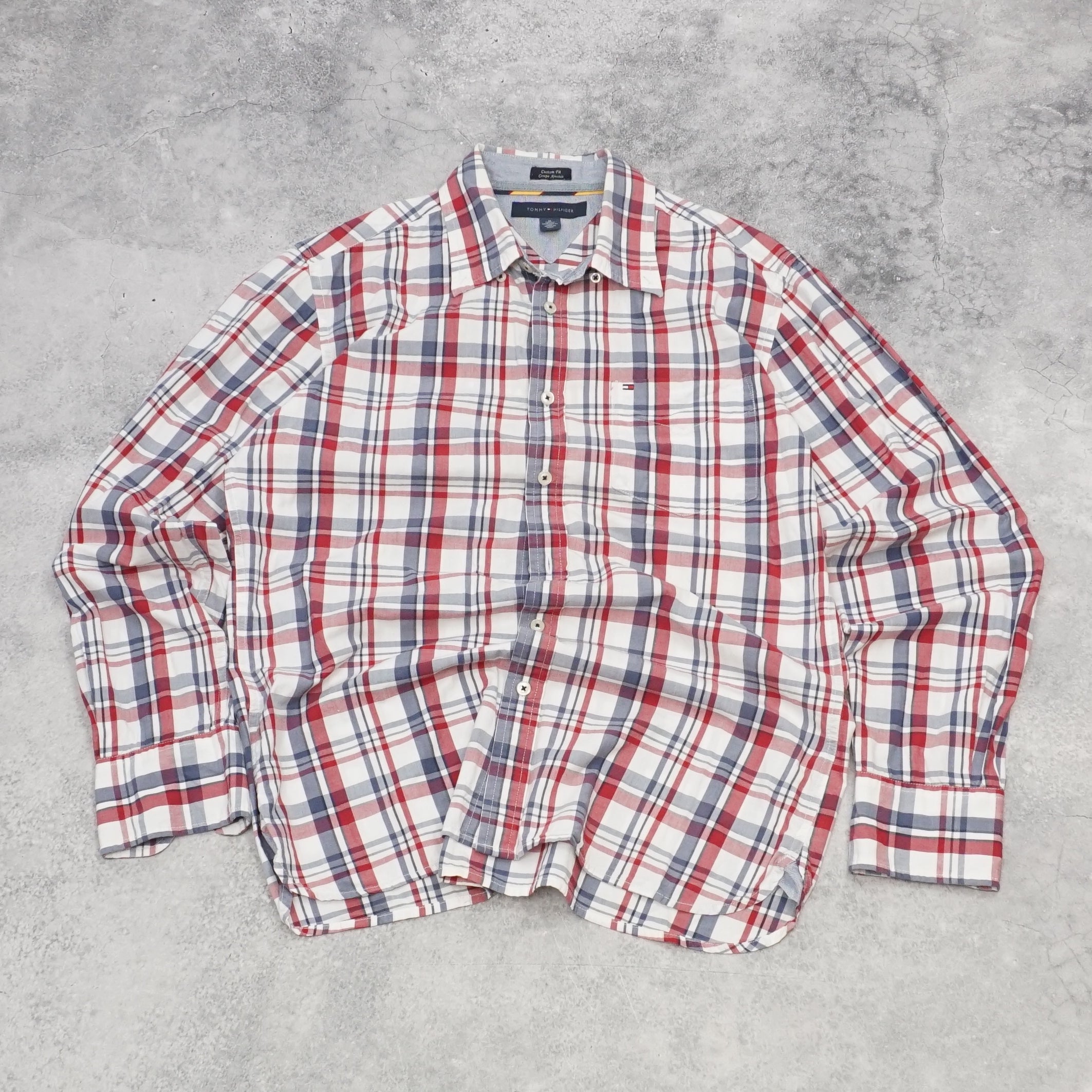 Tommy Hilfiger Custom Fit Plaid Shirt