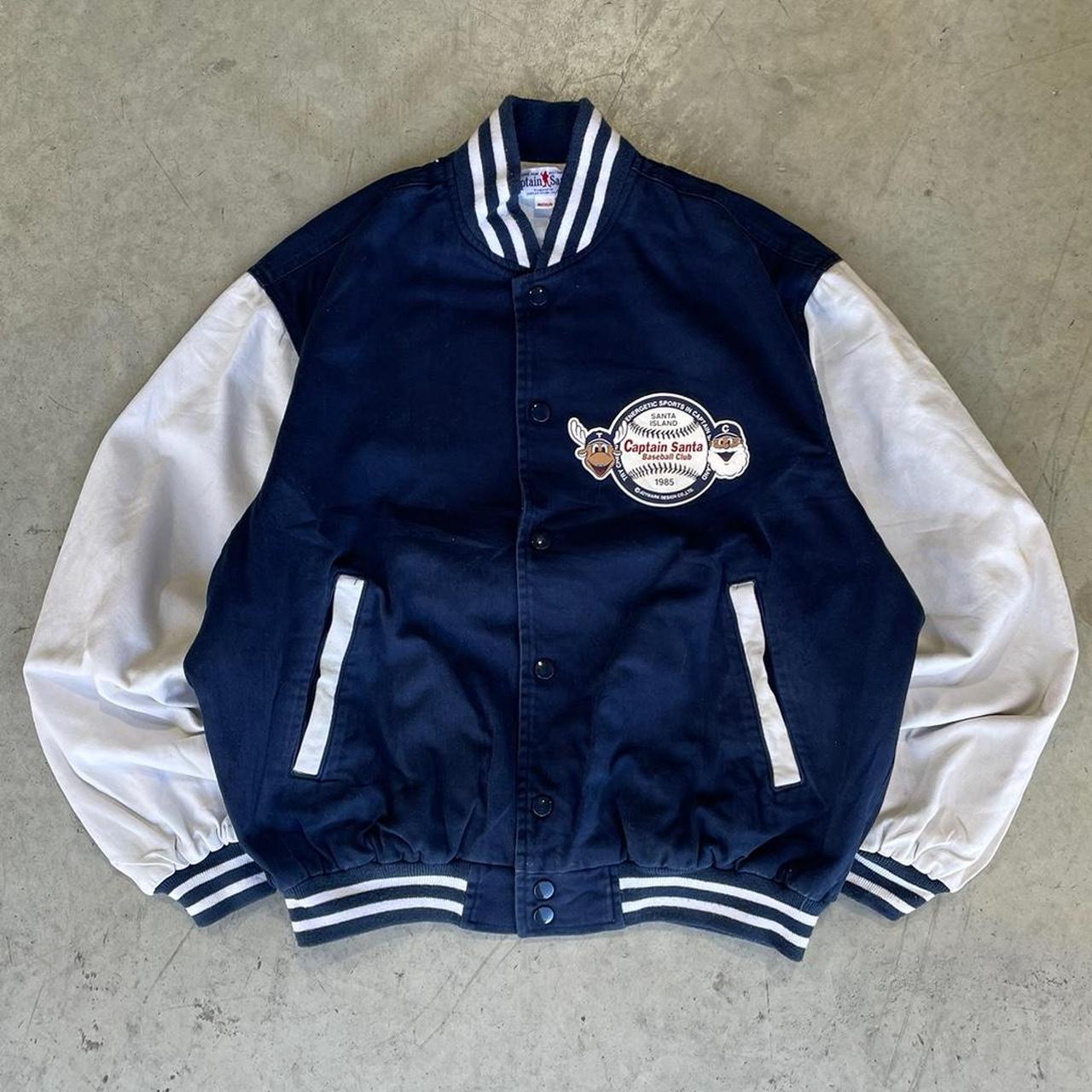 2000s Captain Santa Varsity Jacket