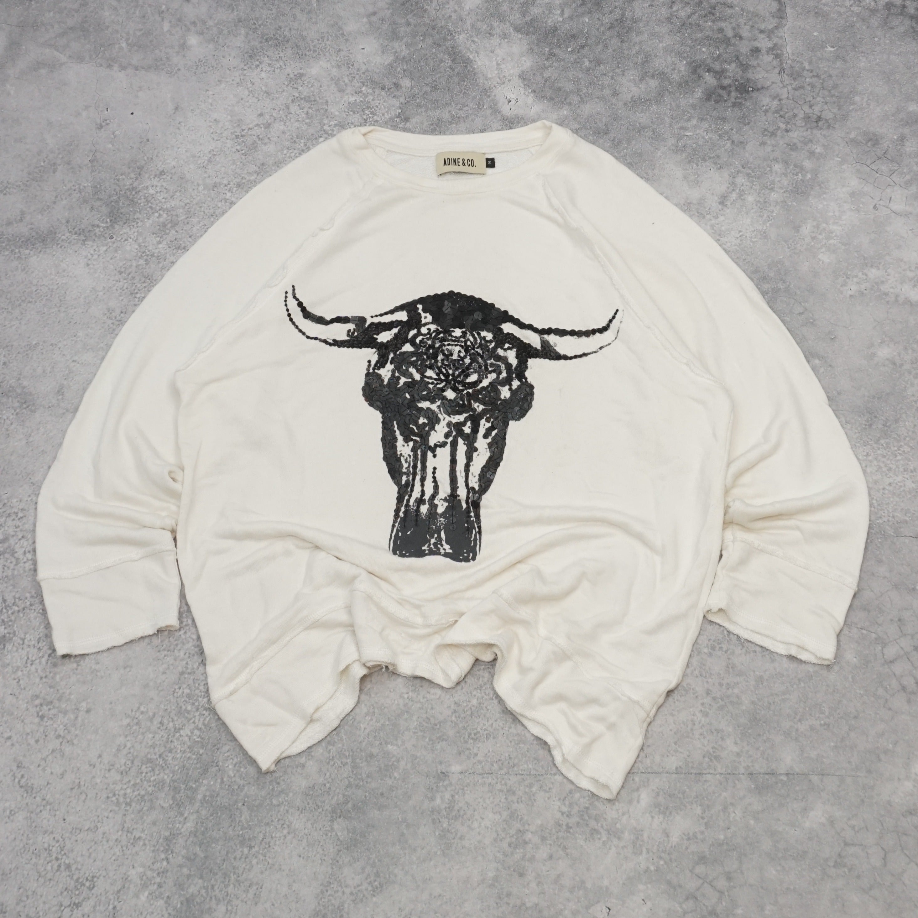 Adine & Co. Bull Graphic Top