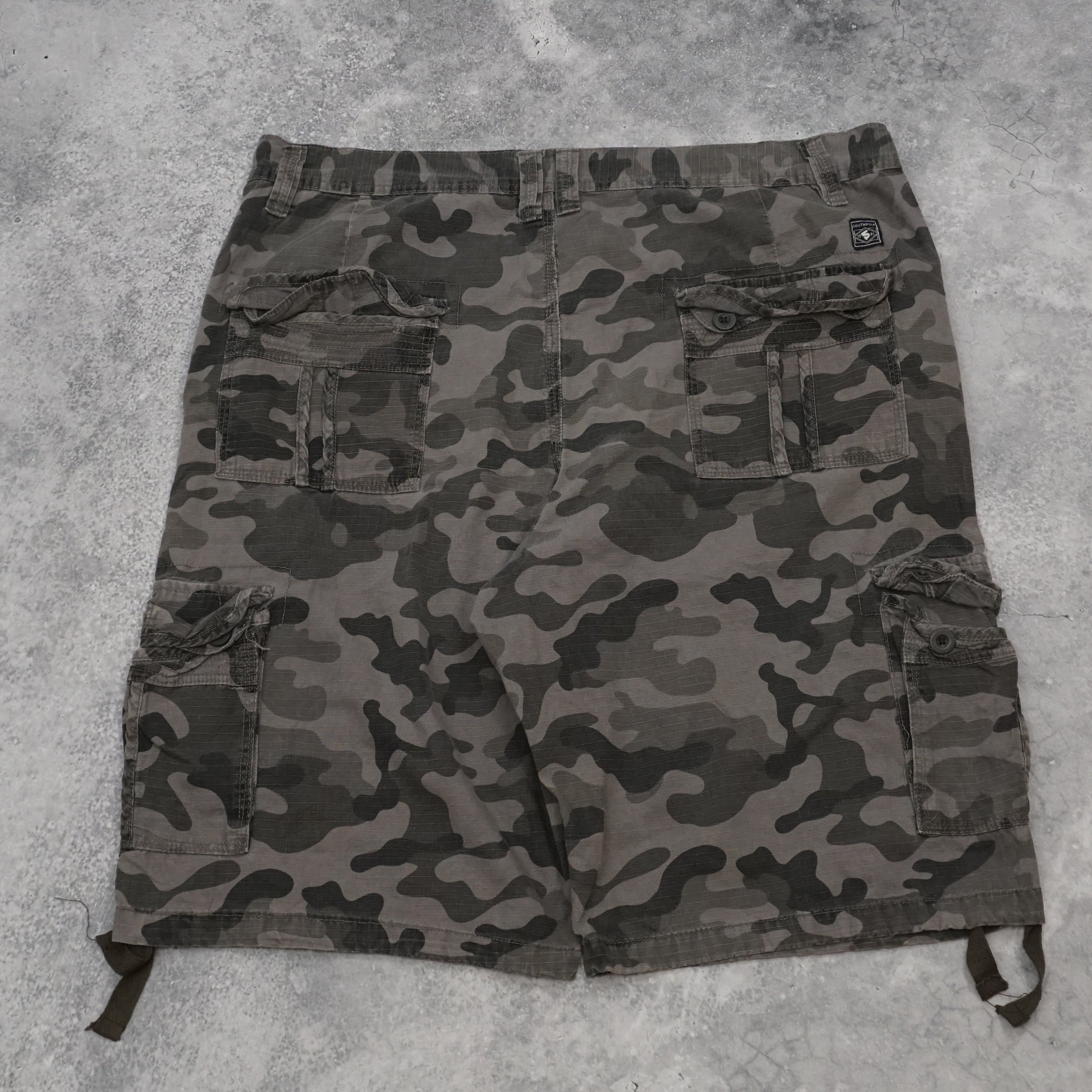 2000s Southpole Camo Cargo Shorts