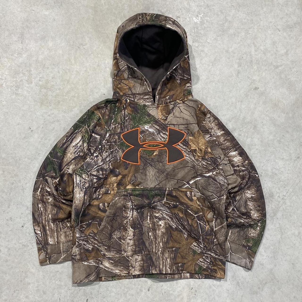 90s Under Armour Retro Camo Hoodie