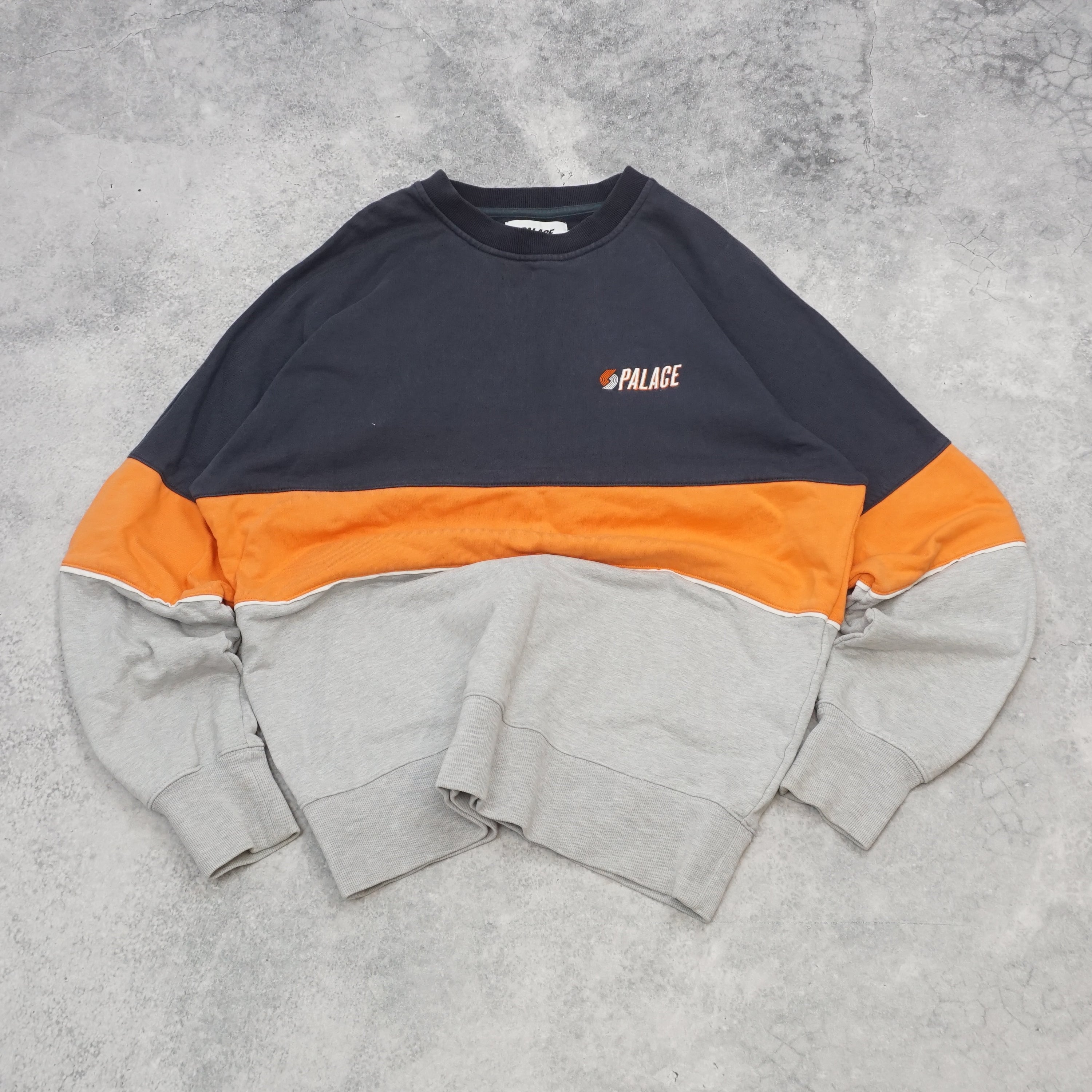 Palace Blazed Drop Shoulder Sweater Crewneck
