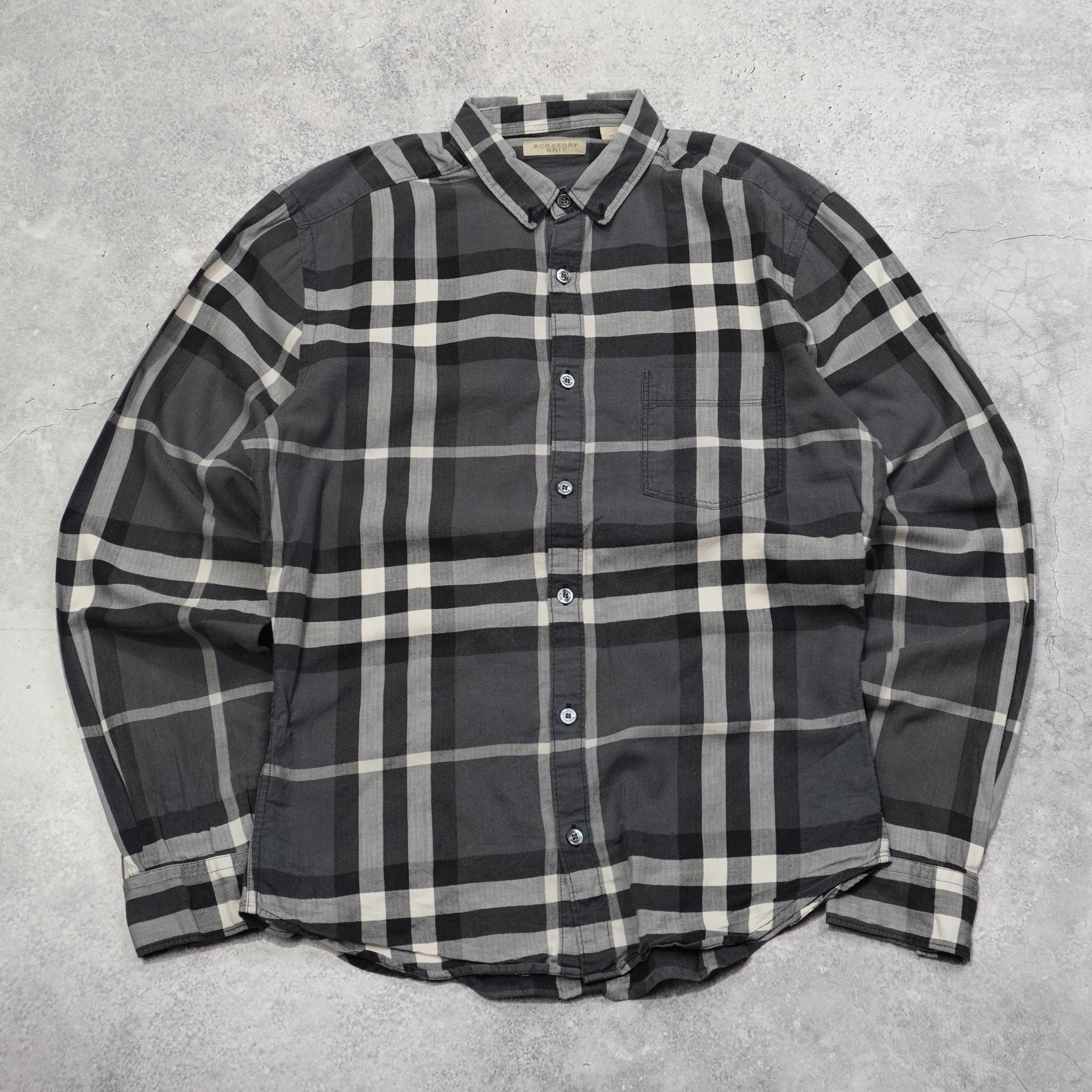 Burberry Nova Check Button Up