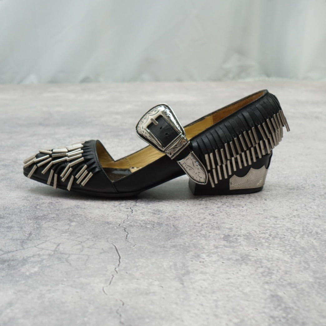 Toga Pulla Tassle Heels