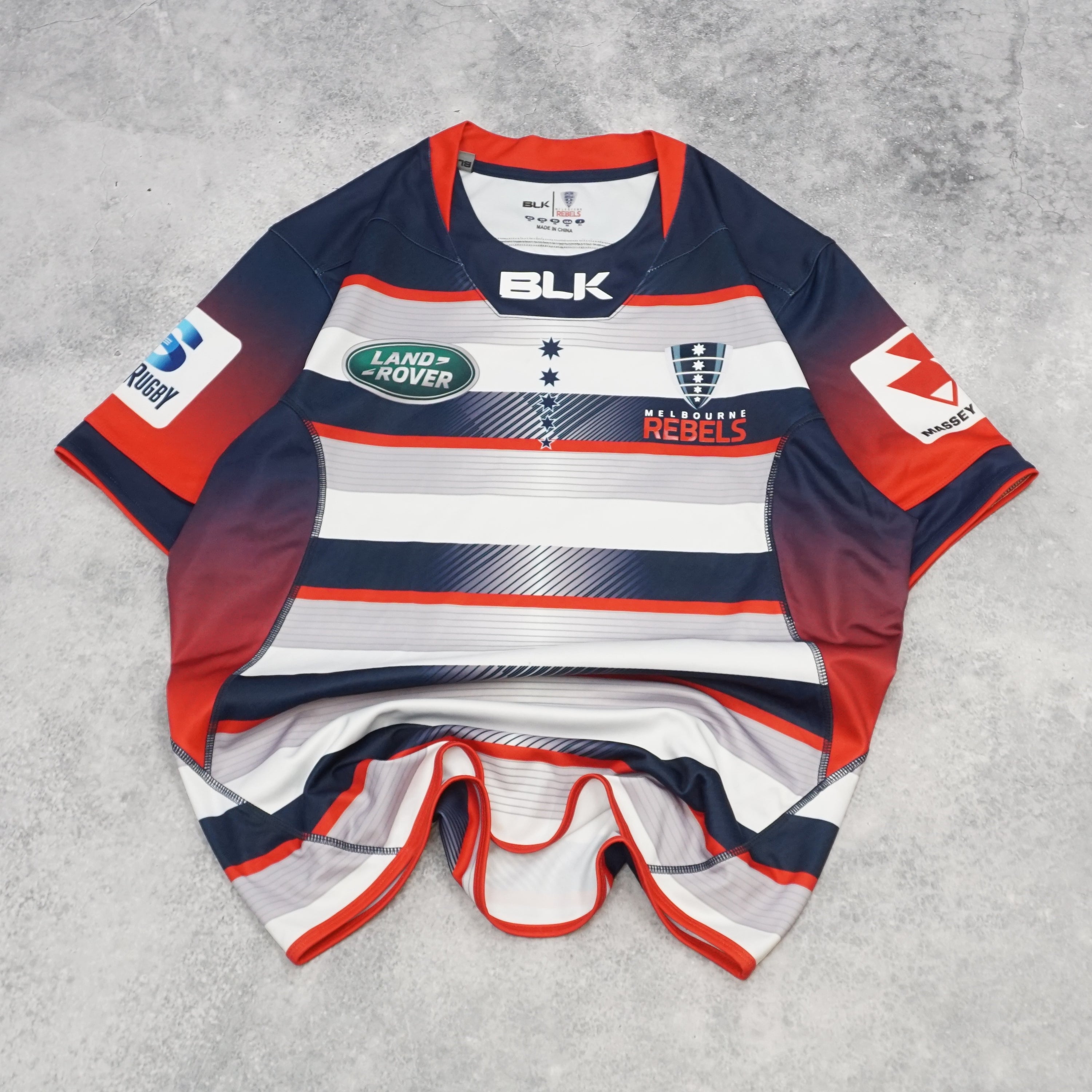 Blk Melbourne Rebels Jersey