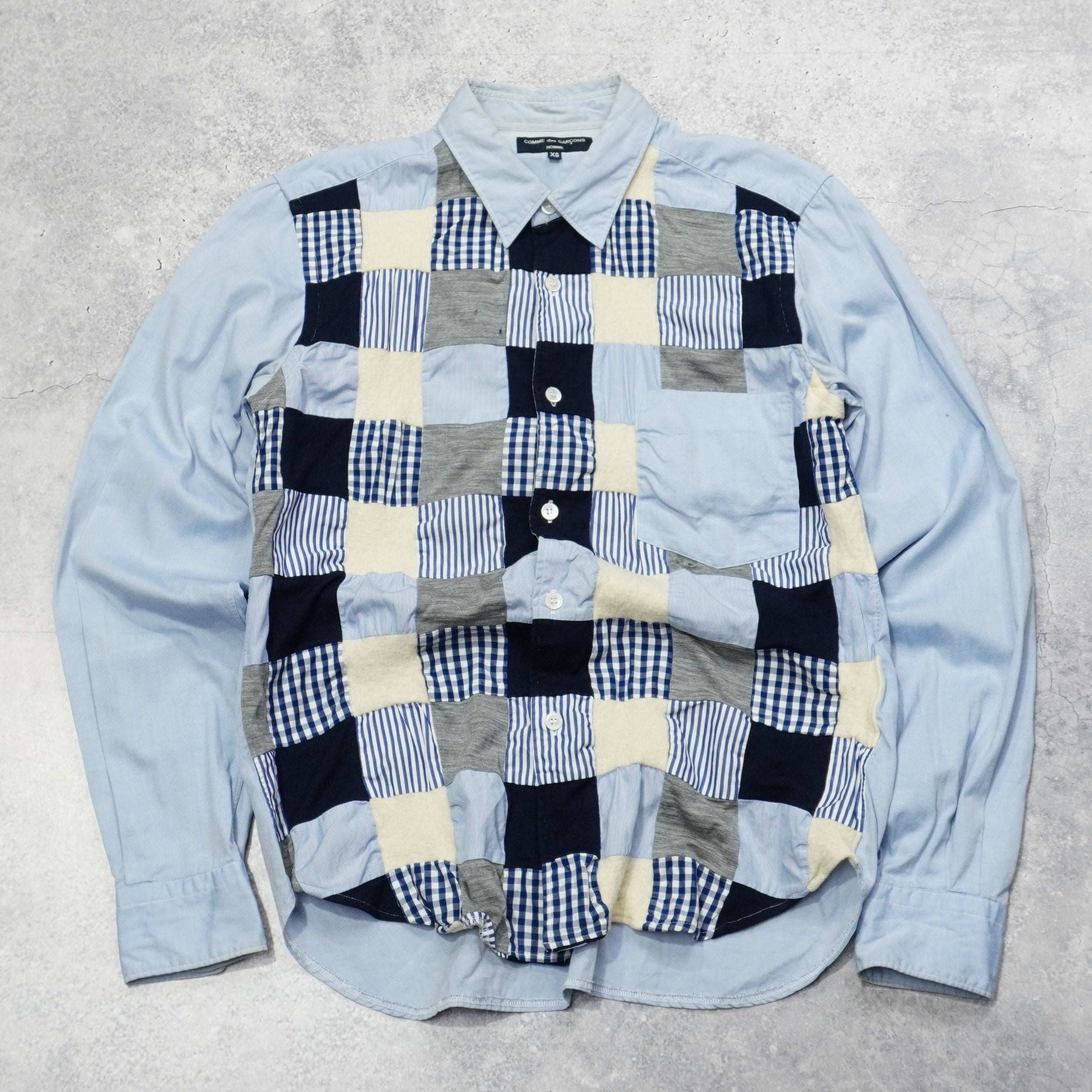 Comme Des Garçons Patchwork Shirt