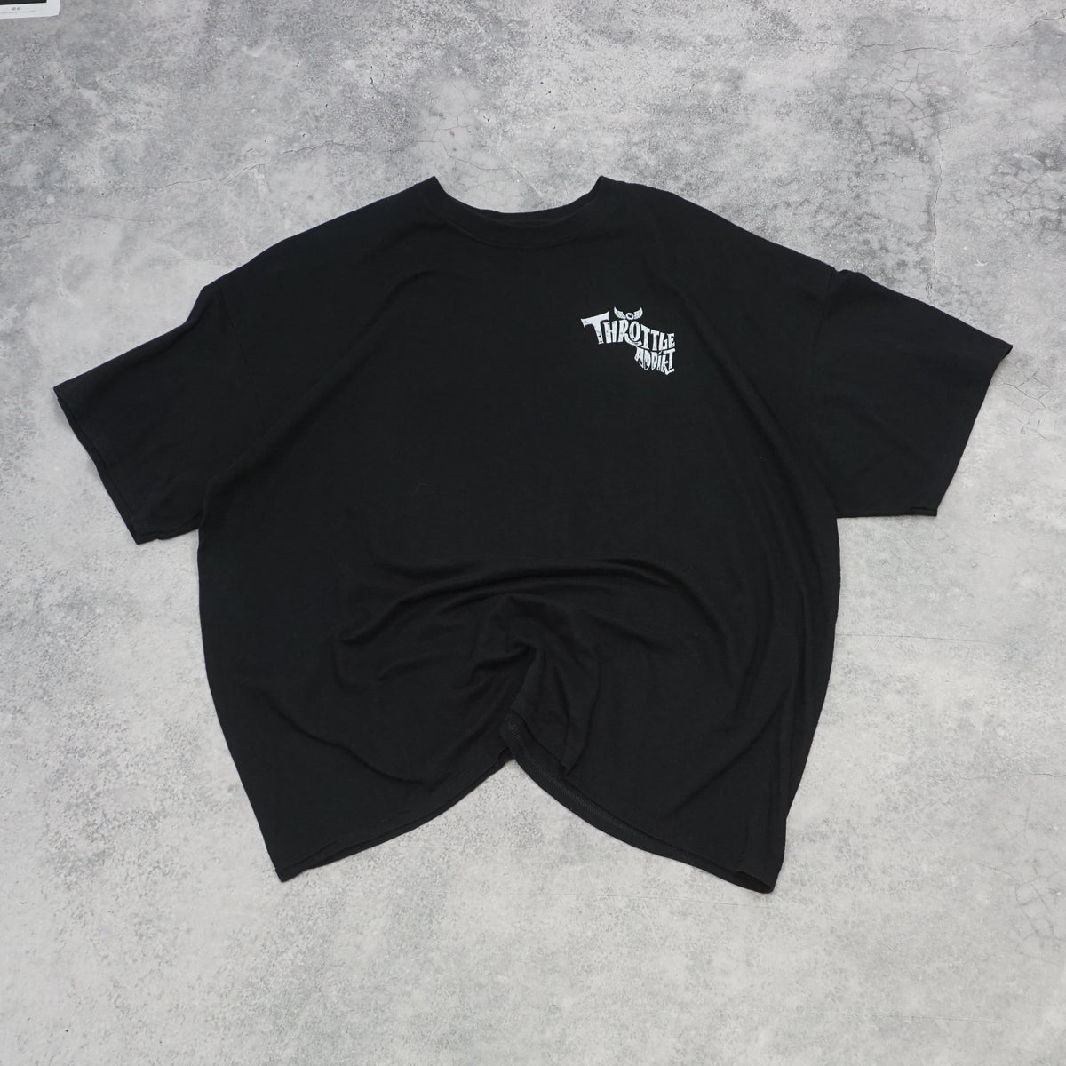 Throttle Addict Biker Graphic T-Shirt
