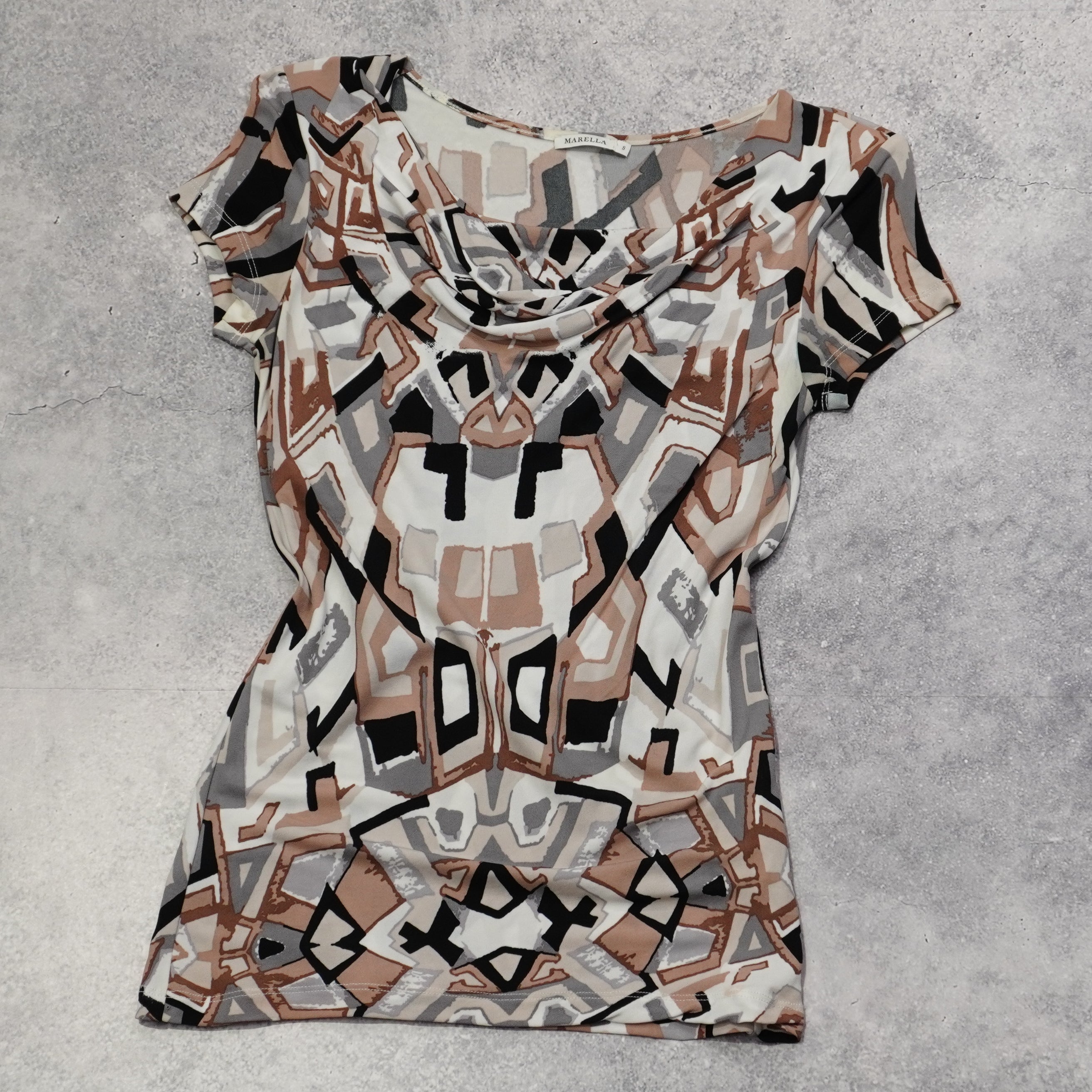 Marella Abstract Pattern Top