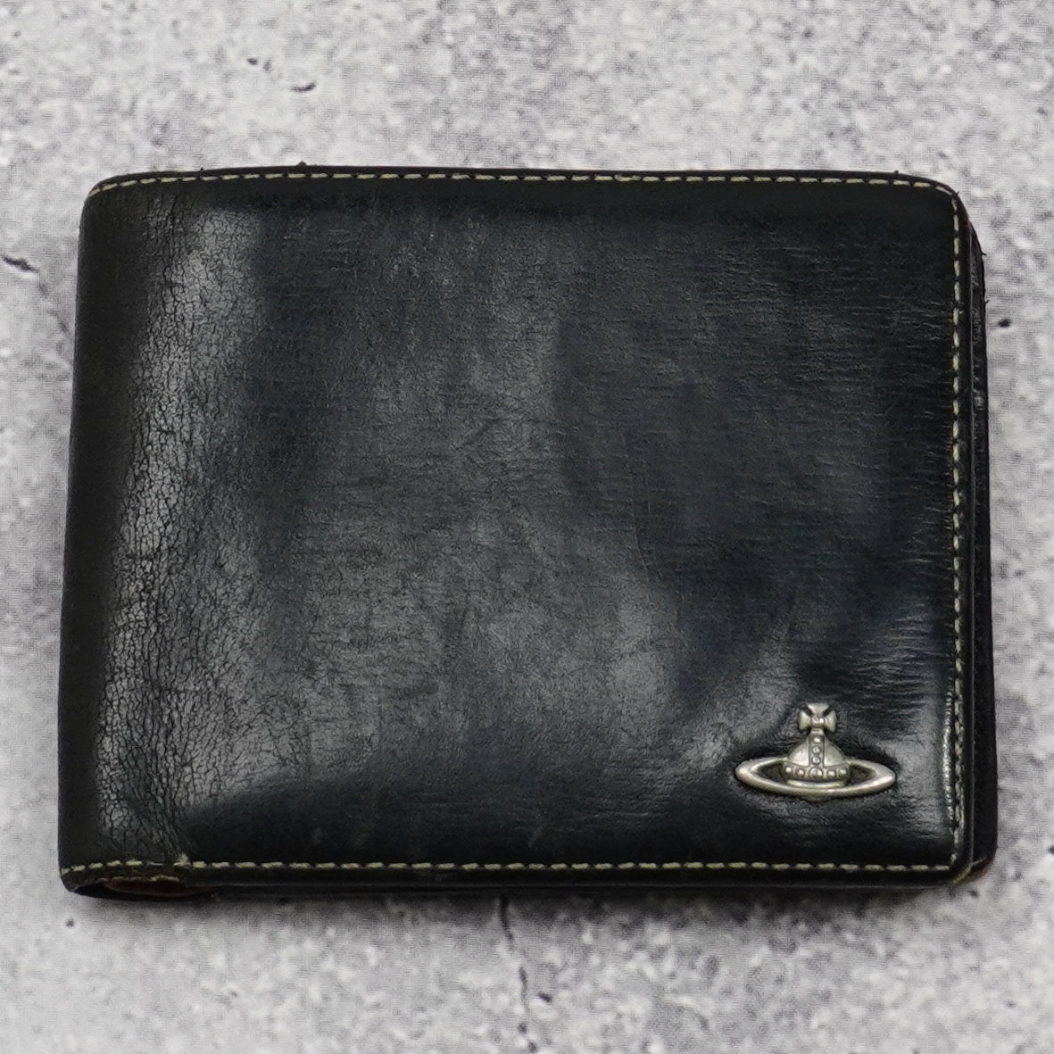 Vivienne Westwood Leather Bi-Fold Wallet
