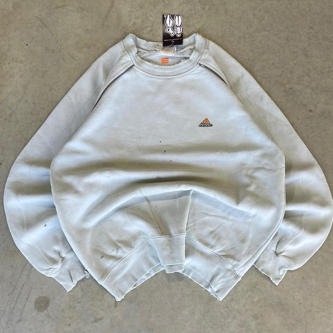 2000s Adidas Oversized Crewneck