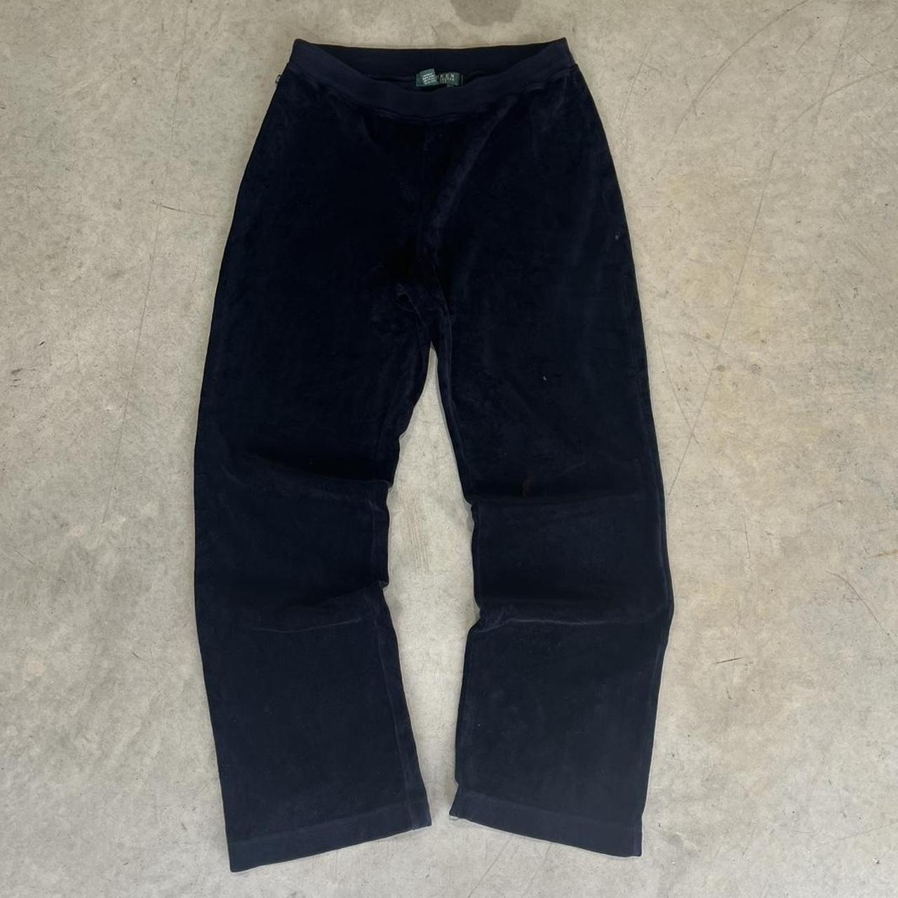 2000s Lauren Ralph Lauren Velour Pants