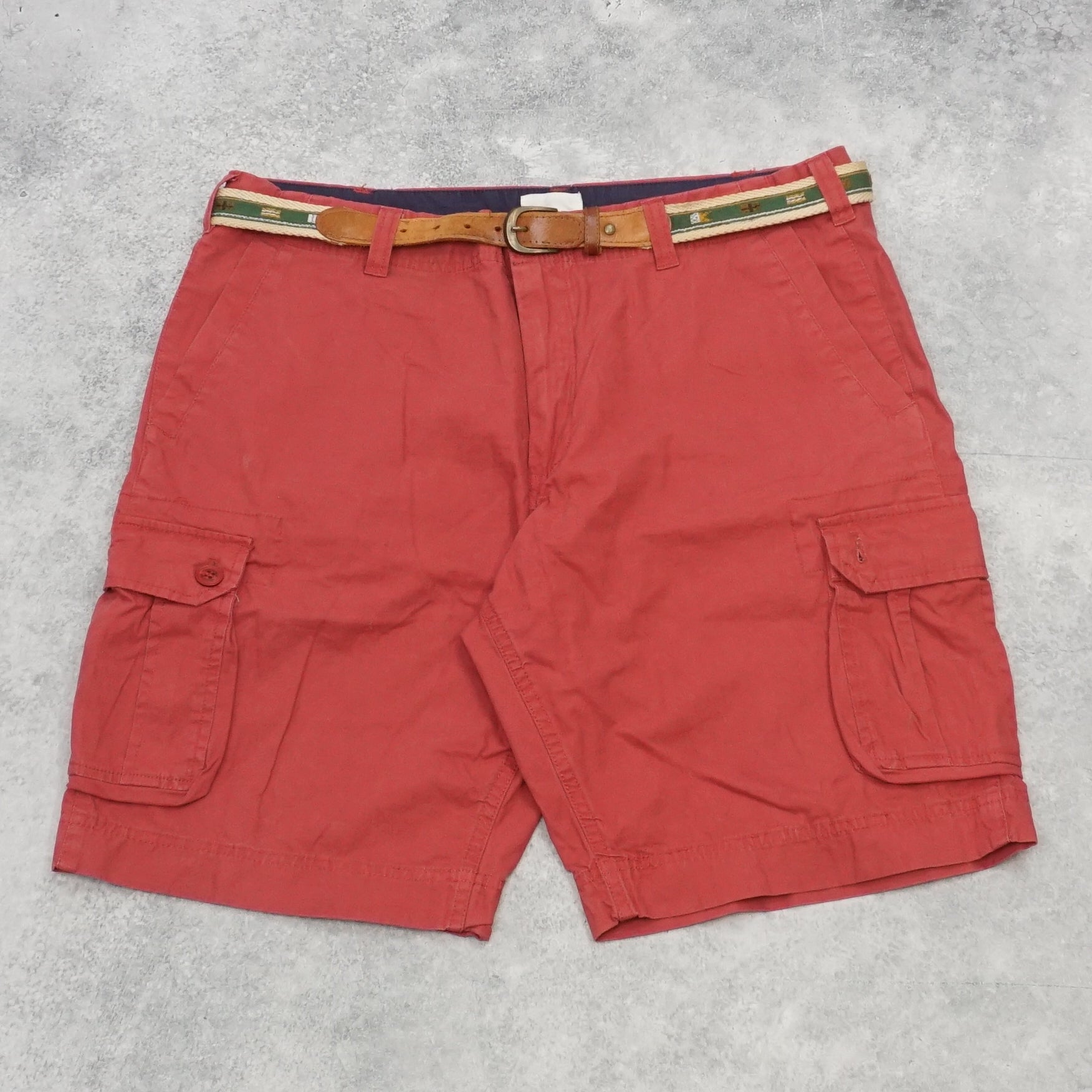 Reserve Belted Cotton Cargo Shorts