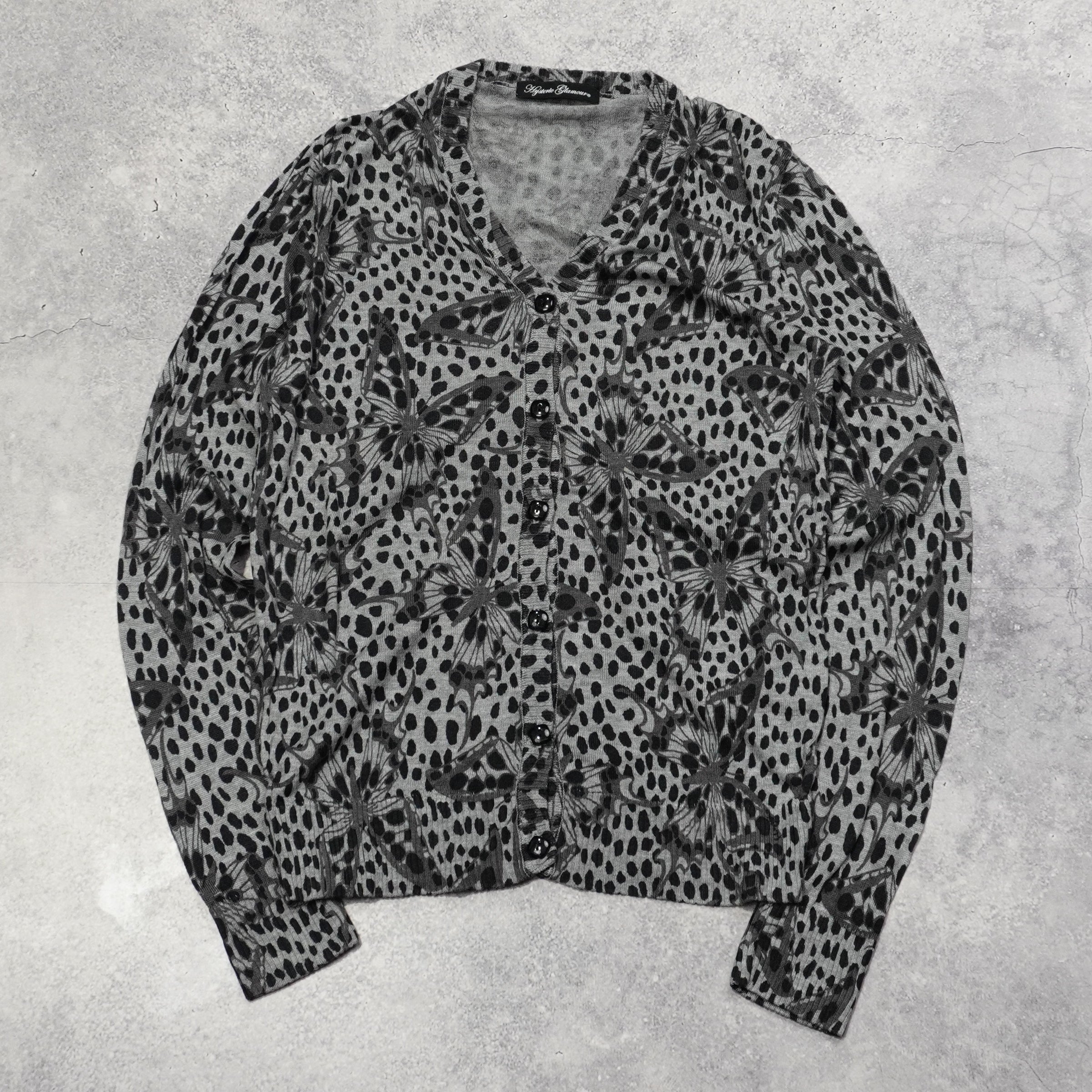 Hysteric Glamour Butterfly Cardigan