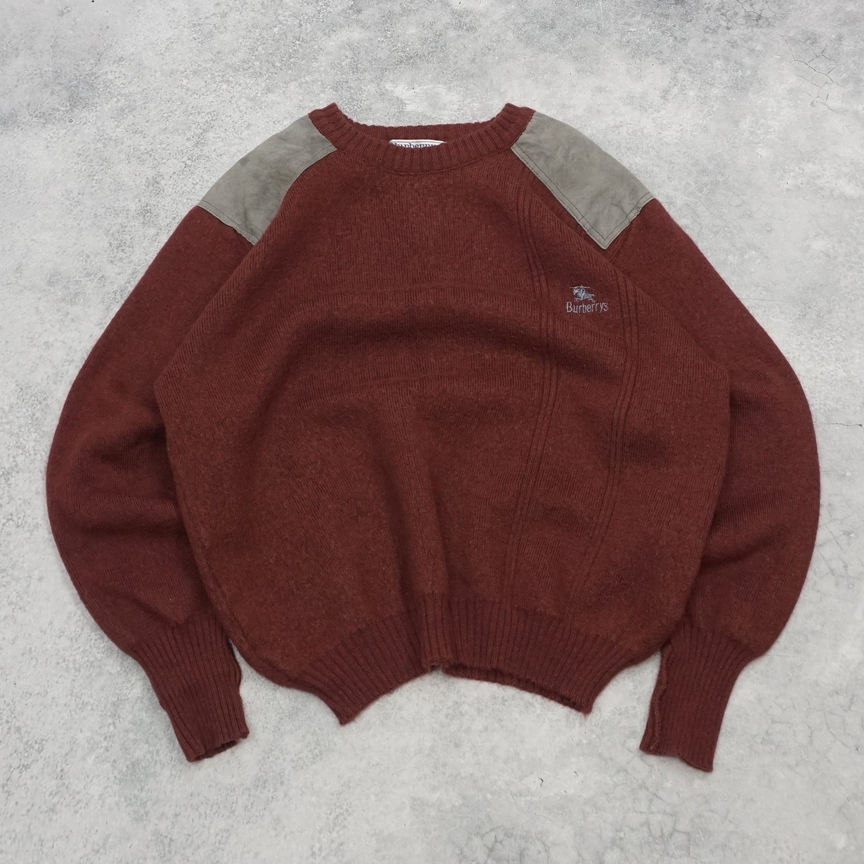 90s Burberrys Wool Sweater