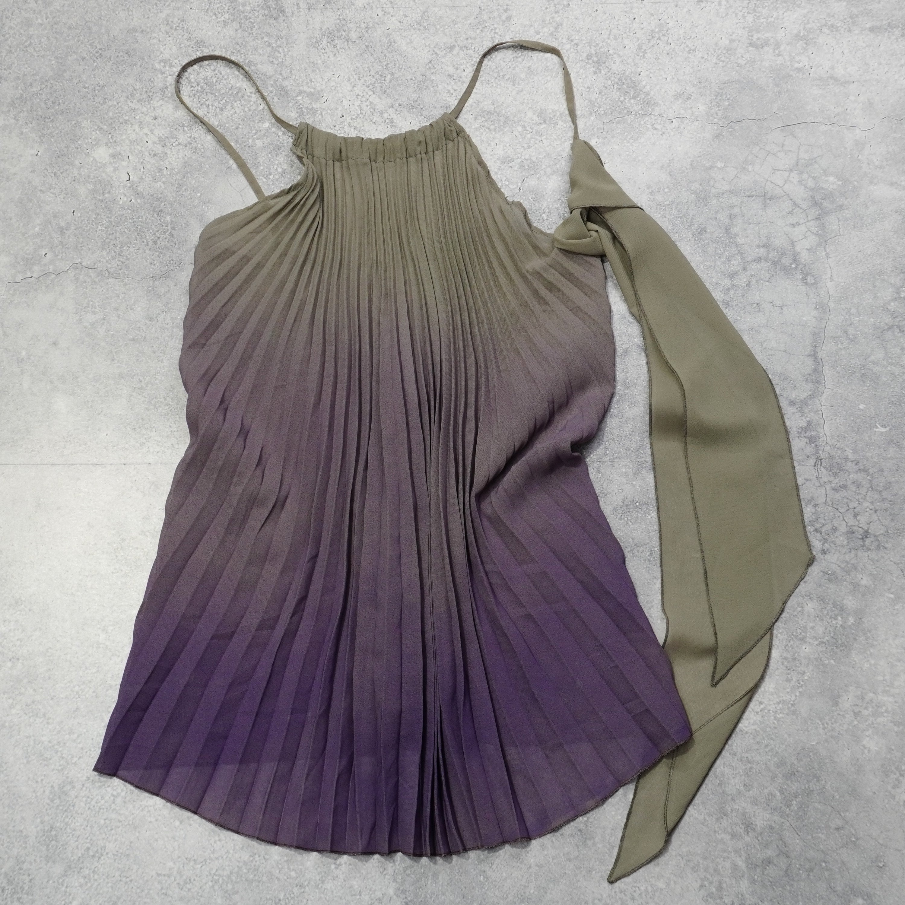 Sisley Pleated Ombré Top