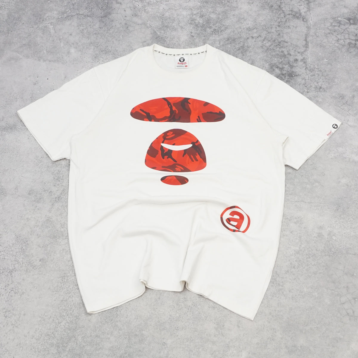 AAPE by A Bathing Ape Camo Graphic T-Shirt