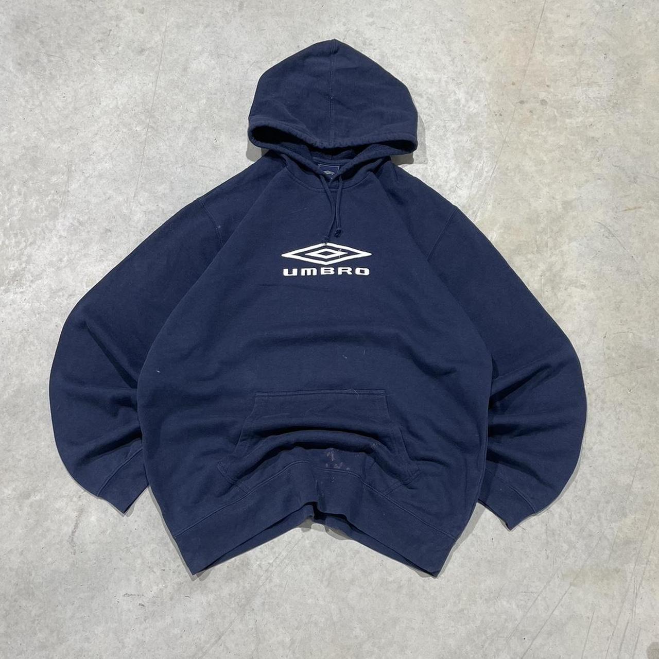 2000s Umbro Boxy Y2K Hoodie Jumper