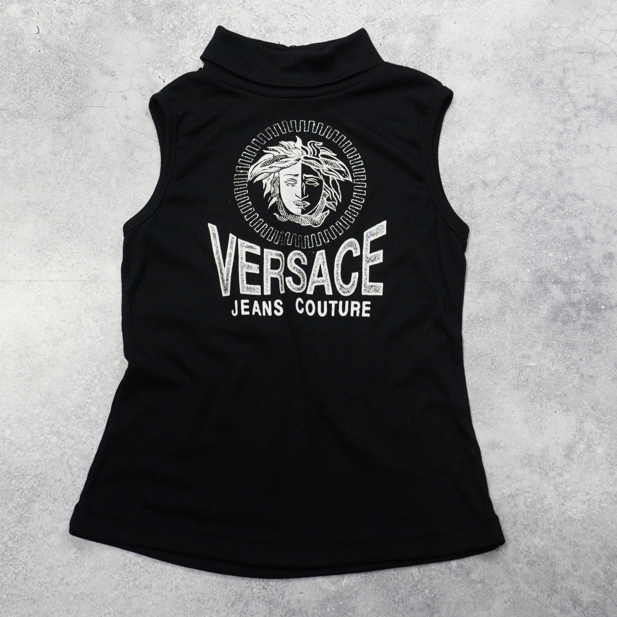 2000s Versace Jeans Couture Graphic Top Cami