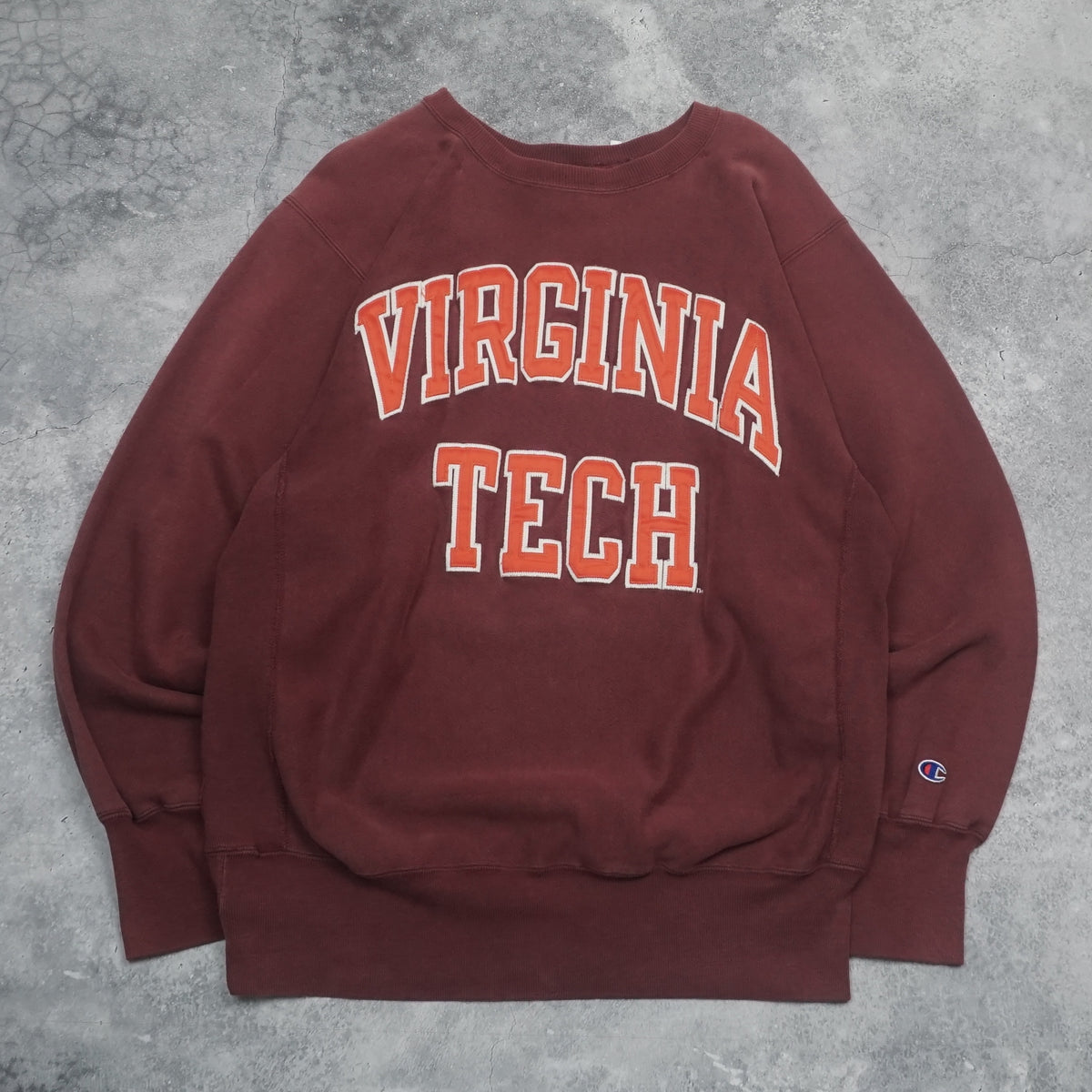 90s Champion Reverse Weave Virginia Tech Crewneck Sweater