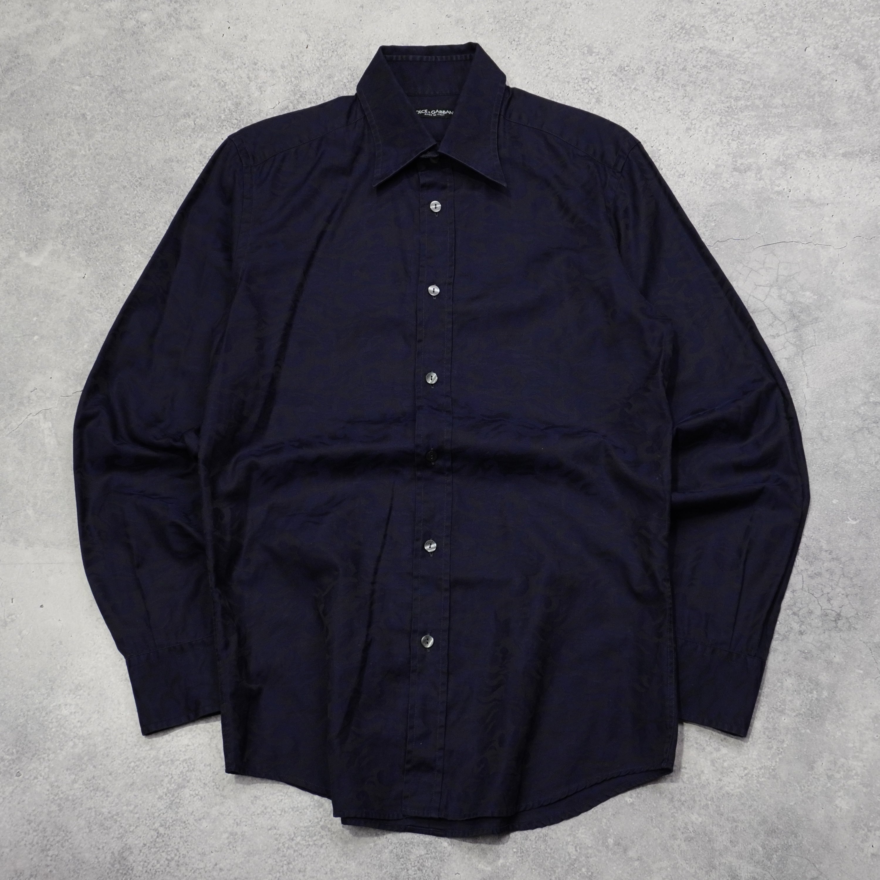 2000s Dolce & Gabbana Patterned Button Up