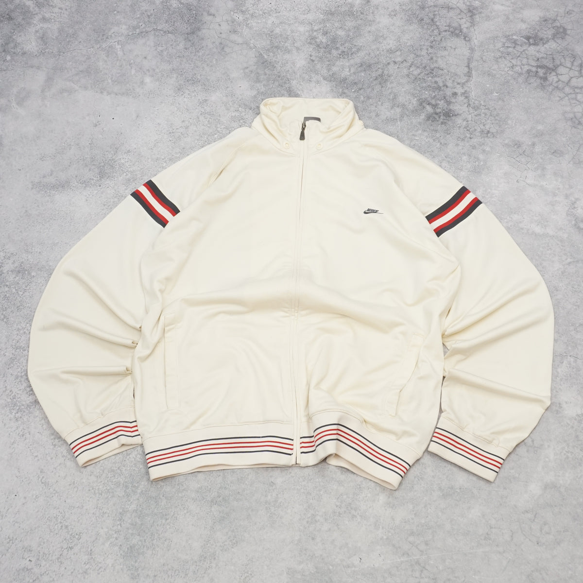 2000s Nike Striped Track Jacket
