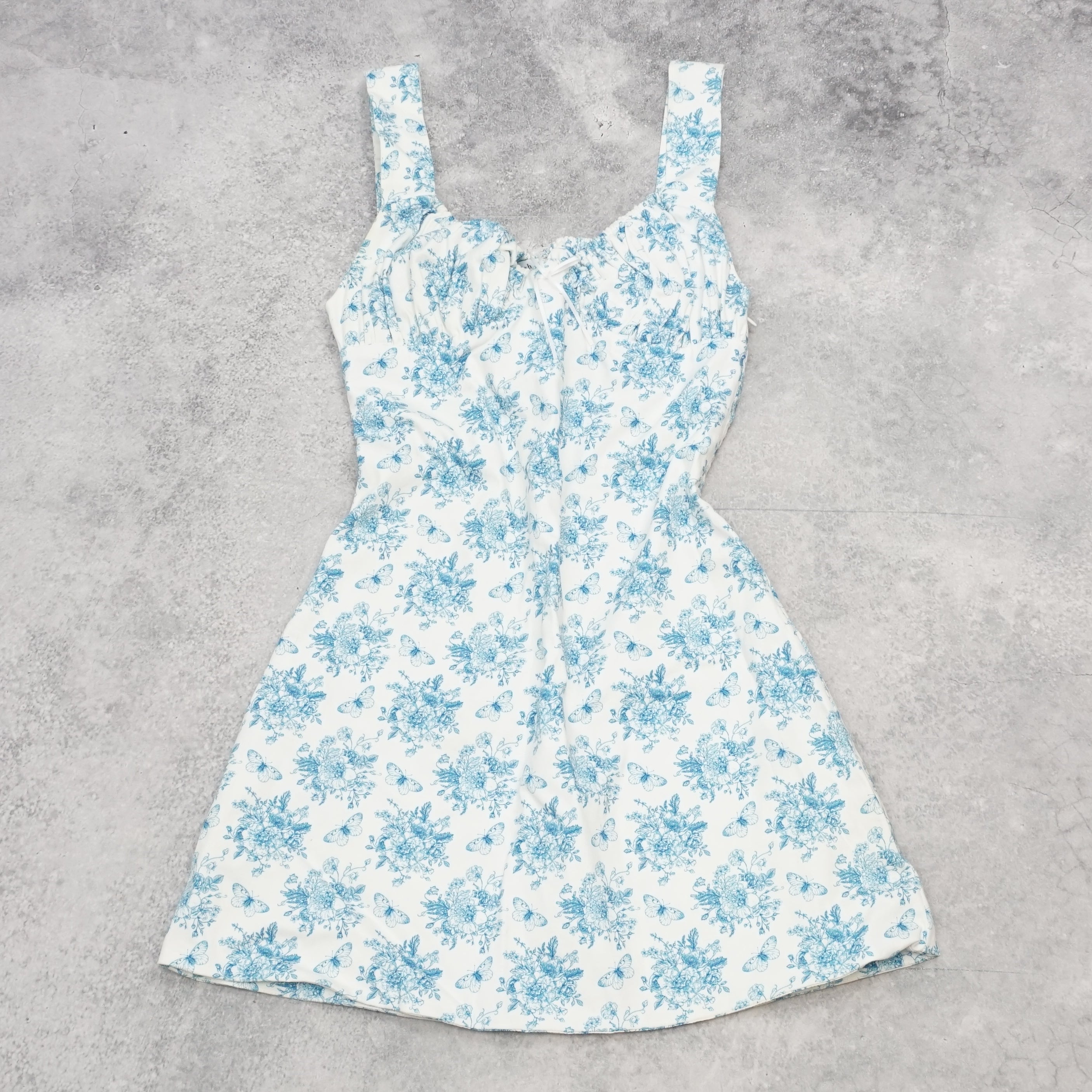 With Jean Floral Print Dress