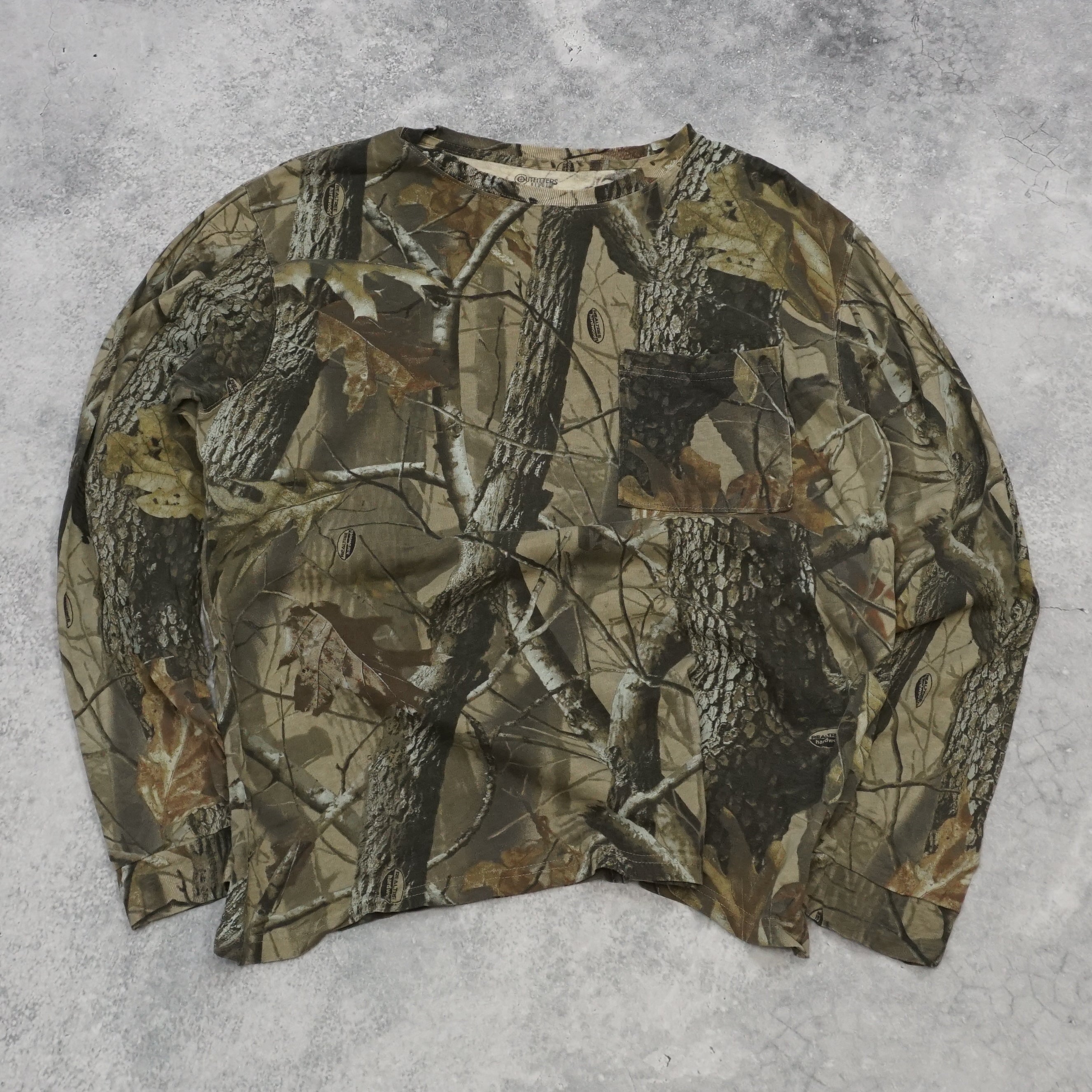 Outfitters Camo Print Top