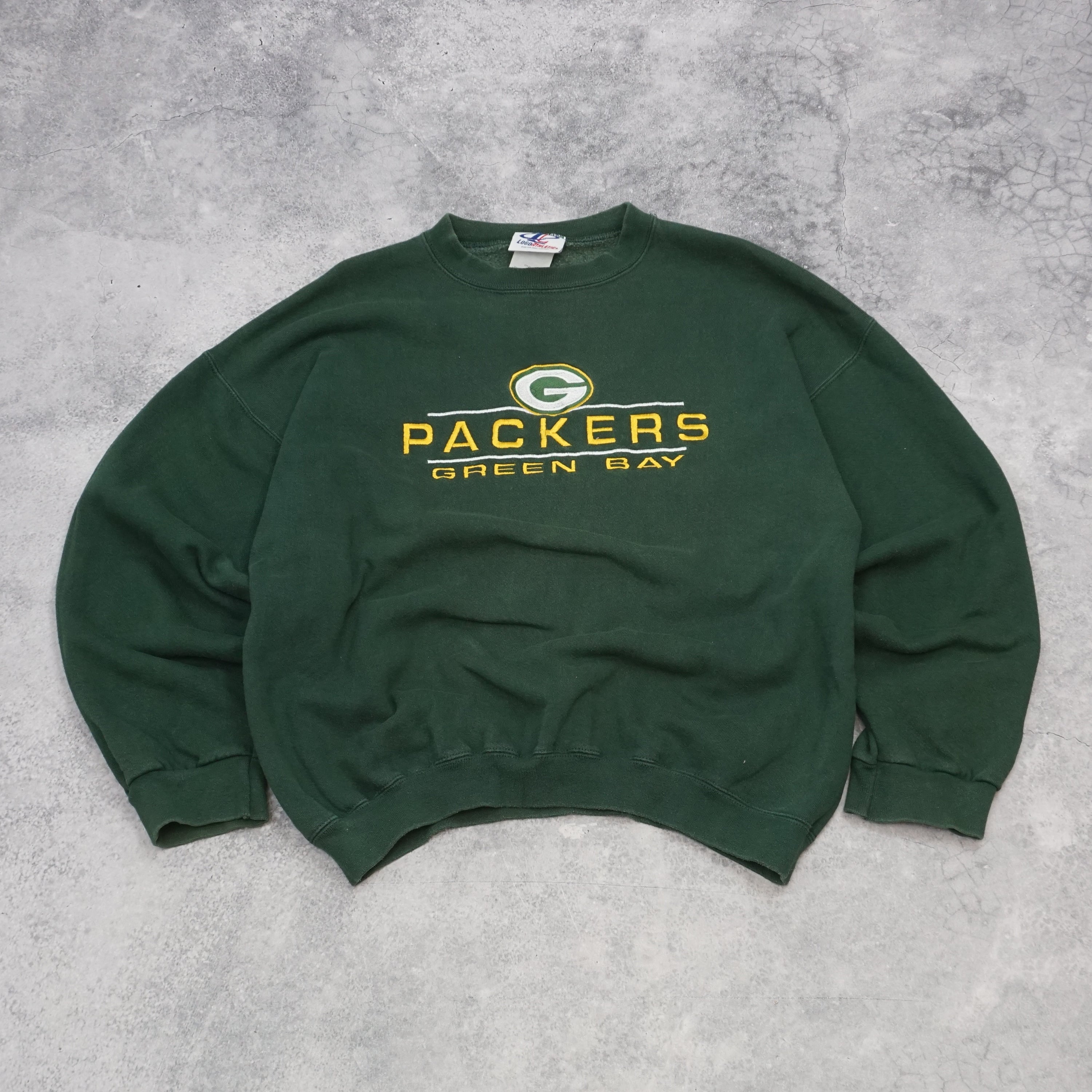 2000s Logo Athletic Packers Green Bay Crewneck