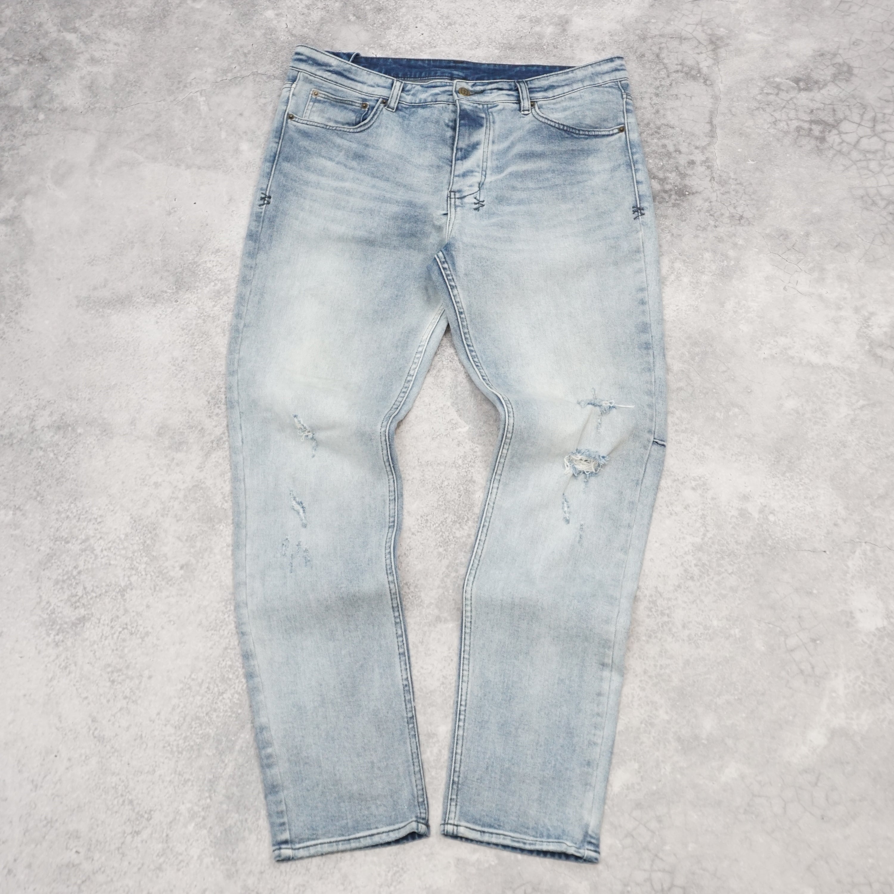 Ksubi Ripped Slim Fit Jeans