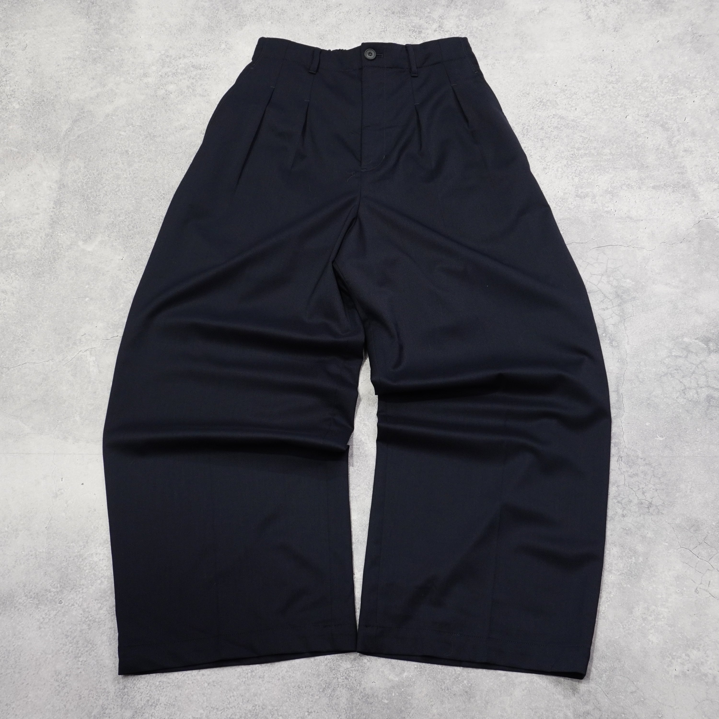 Maison Special Wide Leg Pleated Pants