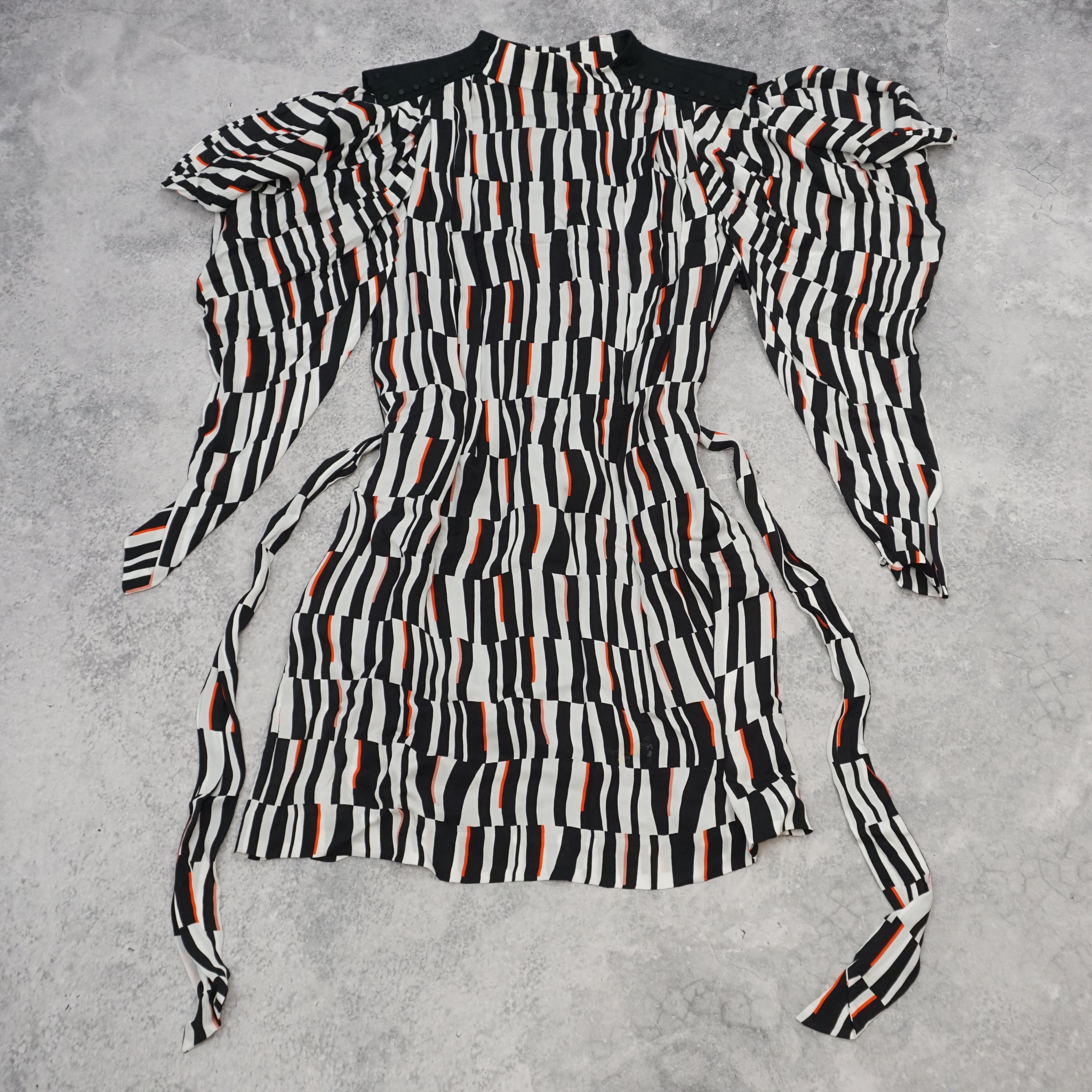 sass and bide black and white dress Sass & Bide Striped Patterned Dress – Garmes