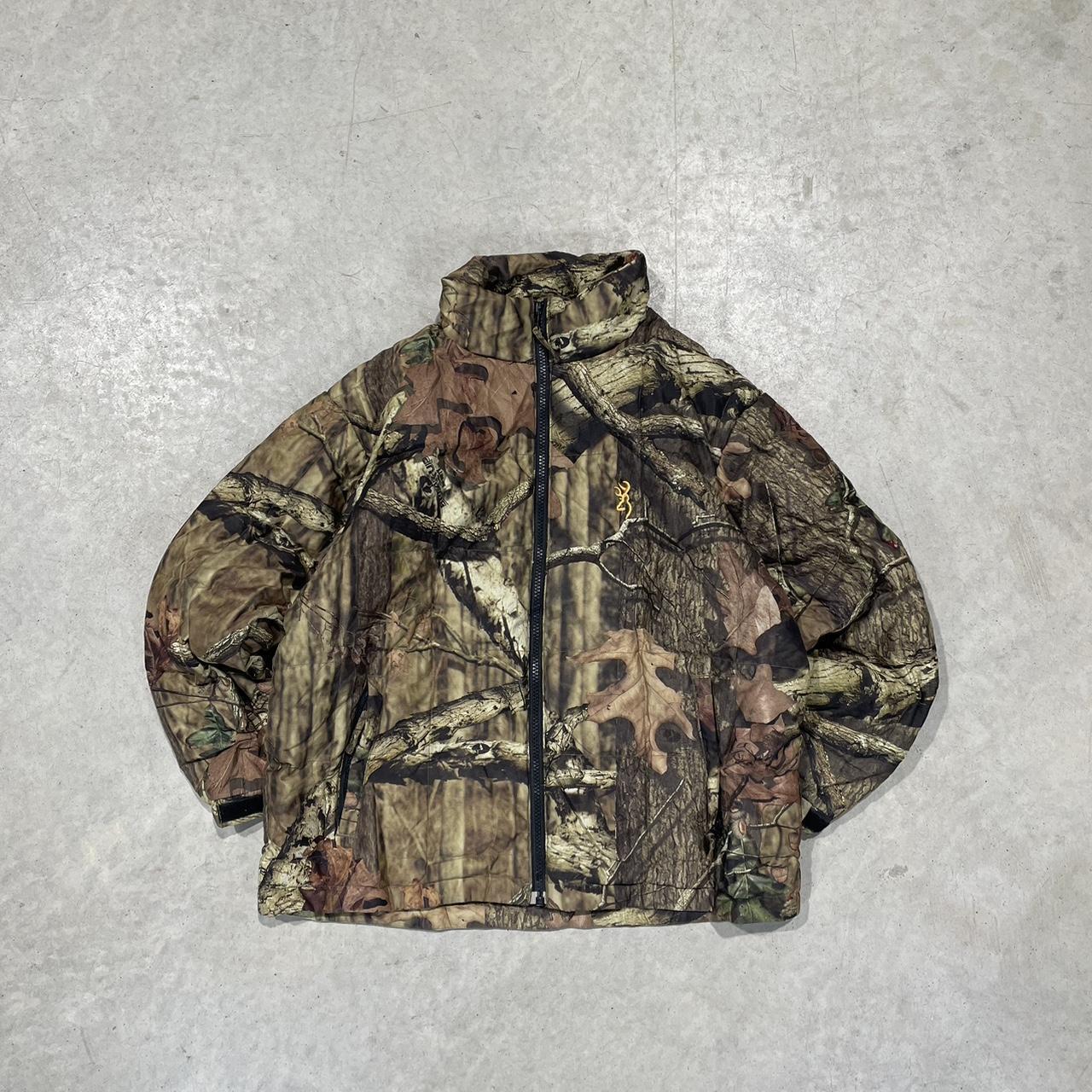 2000s Browning Camo Puffer Jacket