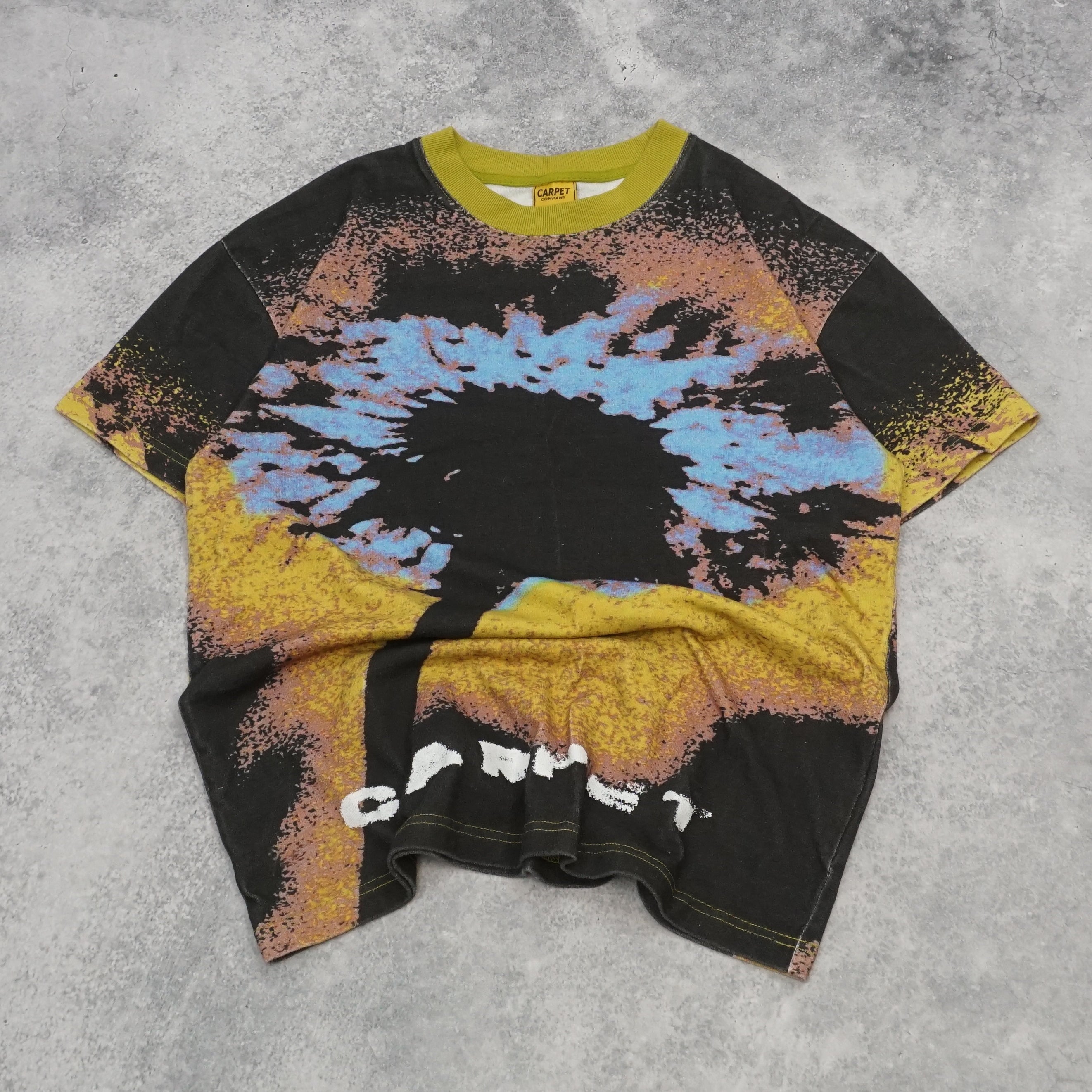 Carpet Company Graphic Tie-Dye T-Shirt